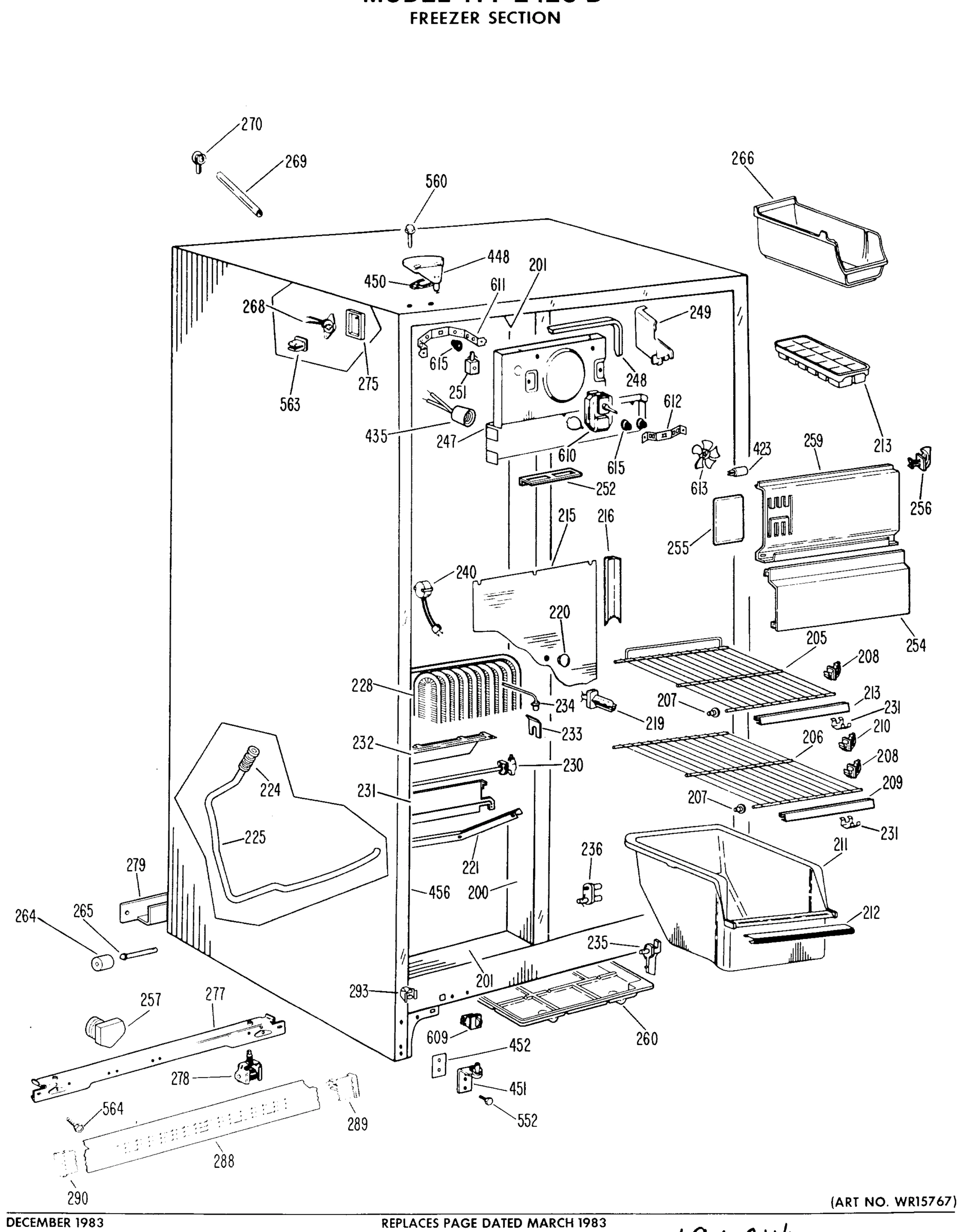 FREEZER SECTION