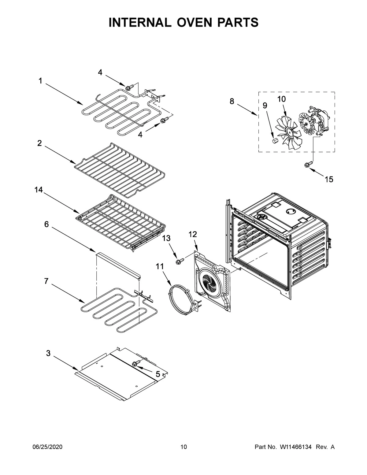 06 - INTERNAL OVEN PARTS