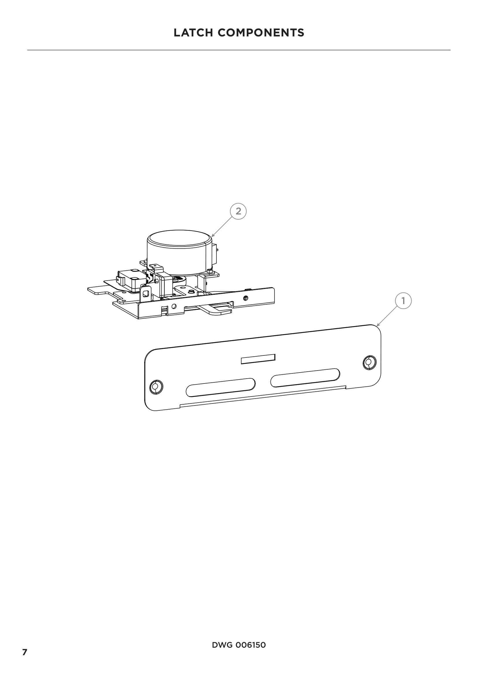 LATCH COMPONENTS
