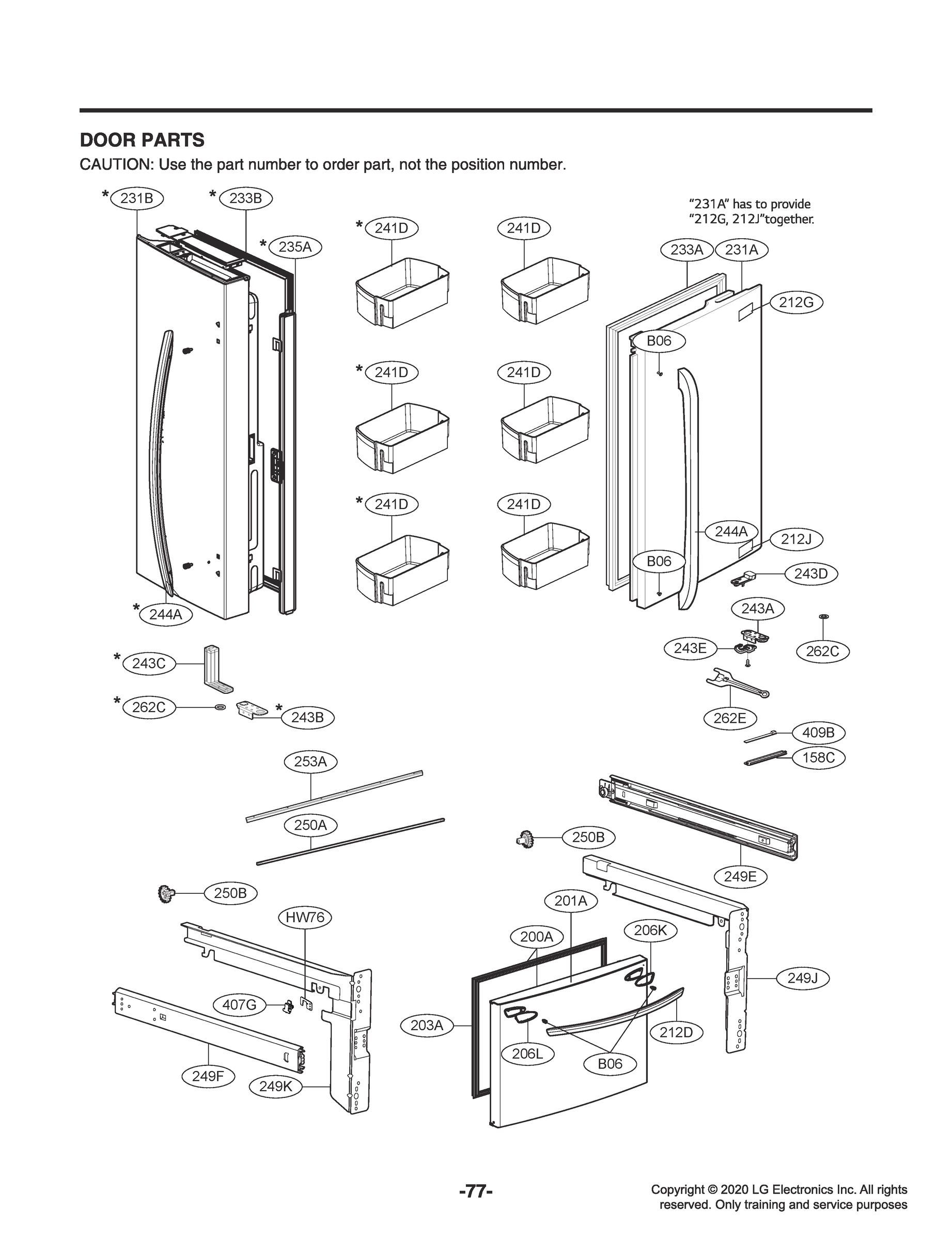 DOOR PARTS