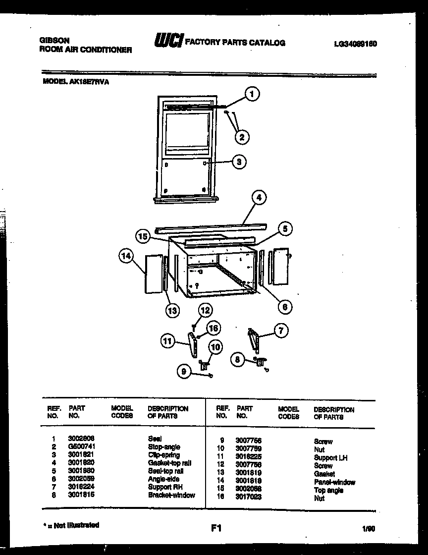 06 - CABINET AND INSTALLATION PARTS