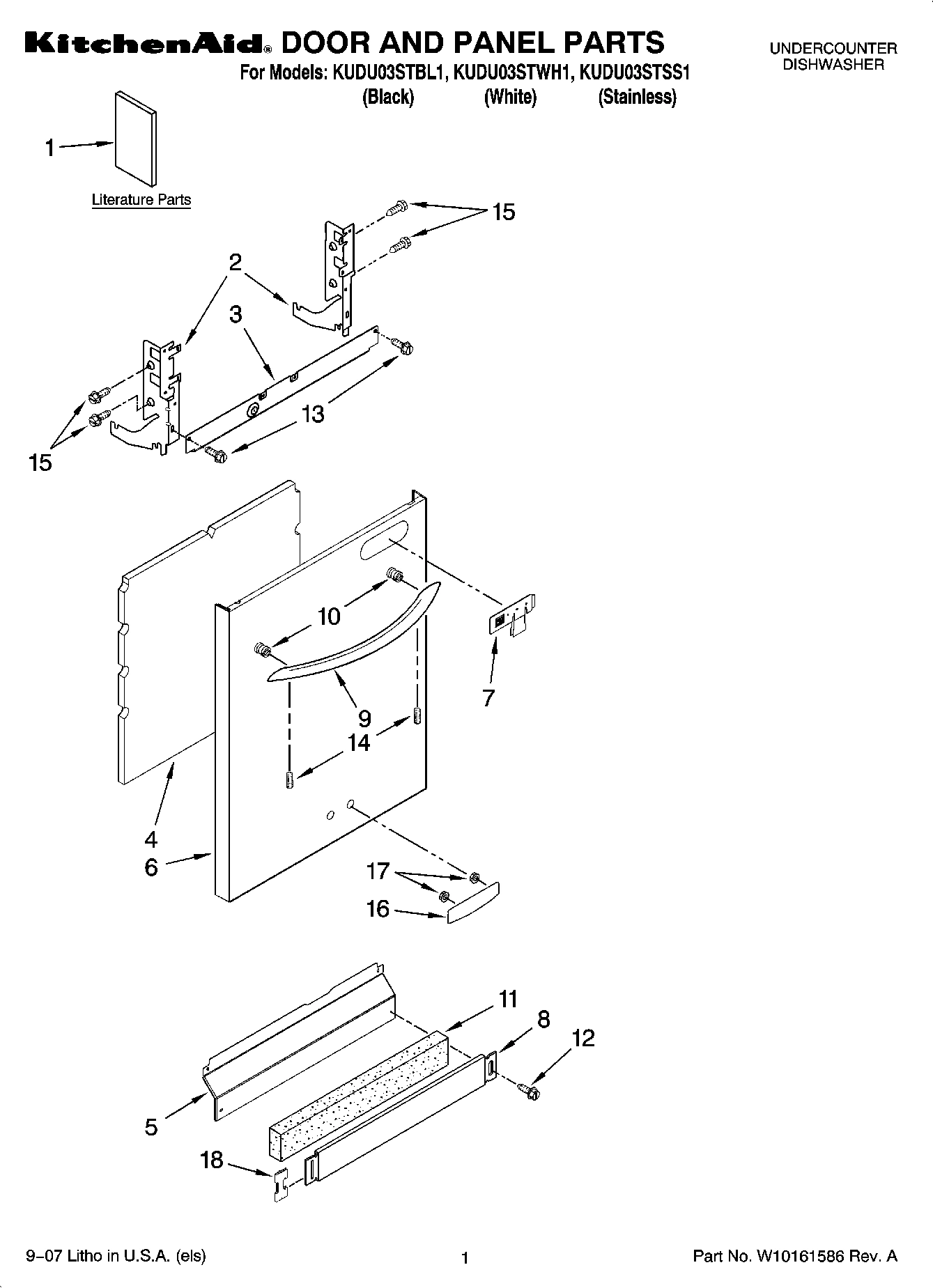 01 - DOOR AND PANEL PARTS
