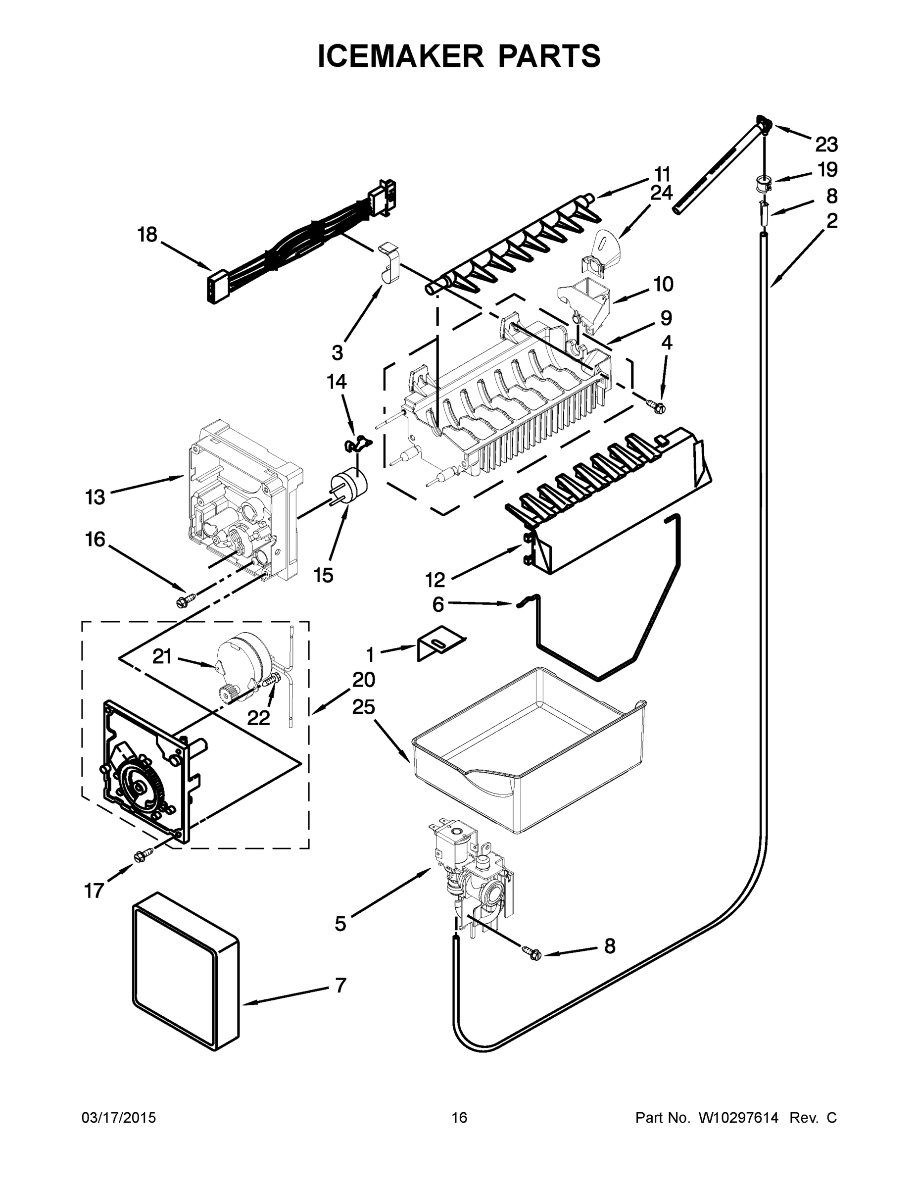 09 - ICEMAKER PARTS