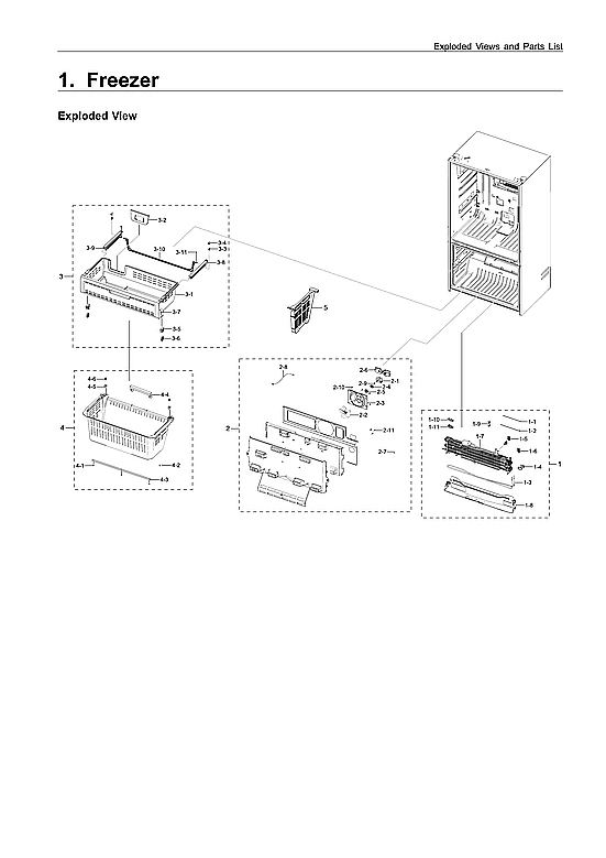 FREEZER PARTS