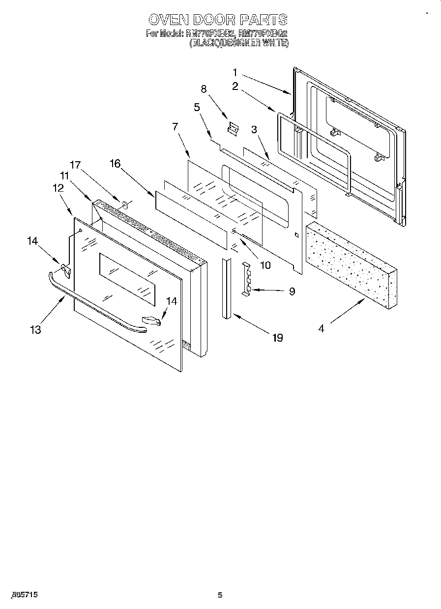 03 - OVEN DOOR