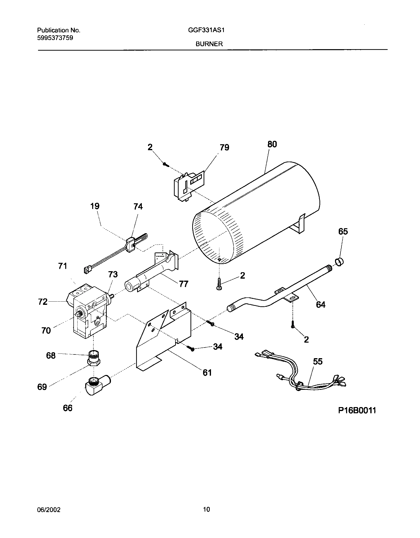 11 - BURNER,VALVE