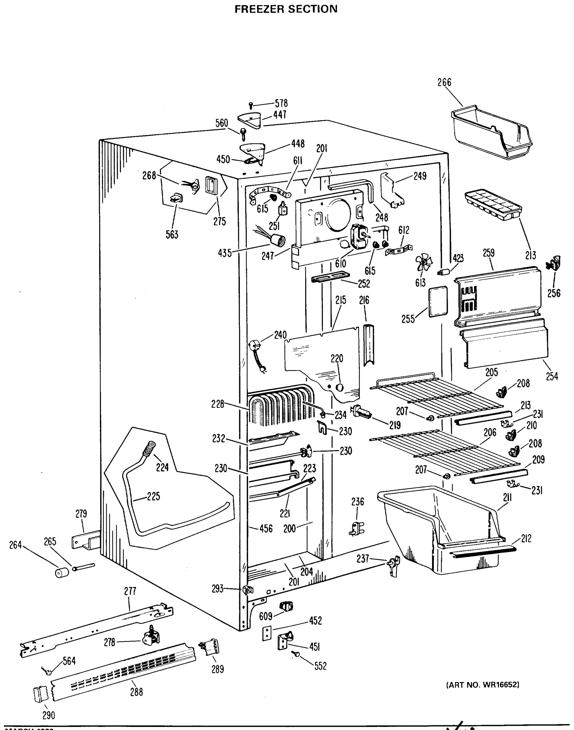 FREEZER SECTION