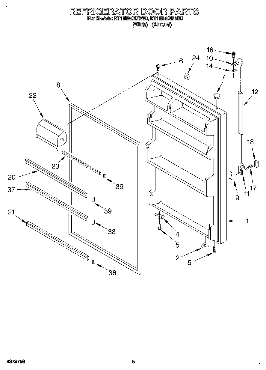 04 - REFRIGERATOR DOOR