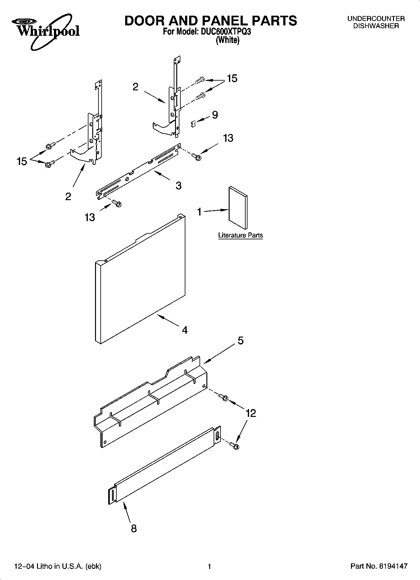 01 - DOOR AND PANEL PARTS