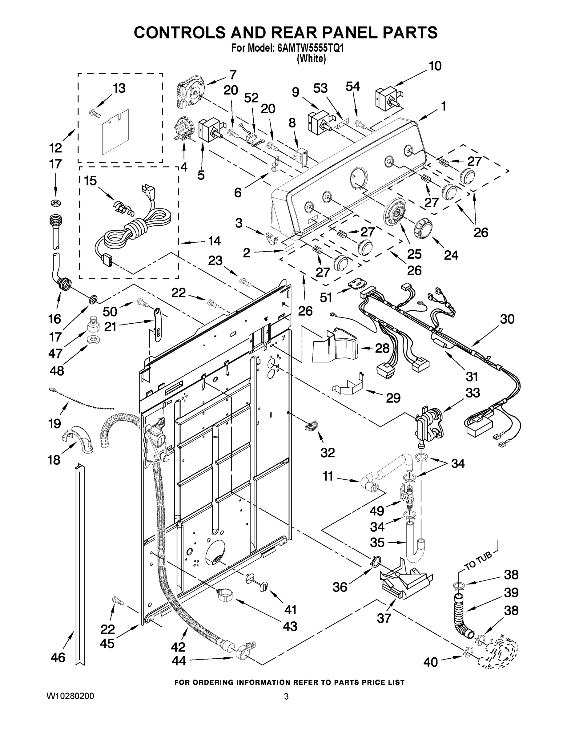 02 - CONTROLS AND REAR PANEL PARTS