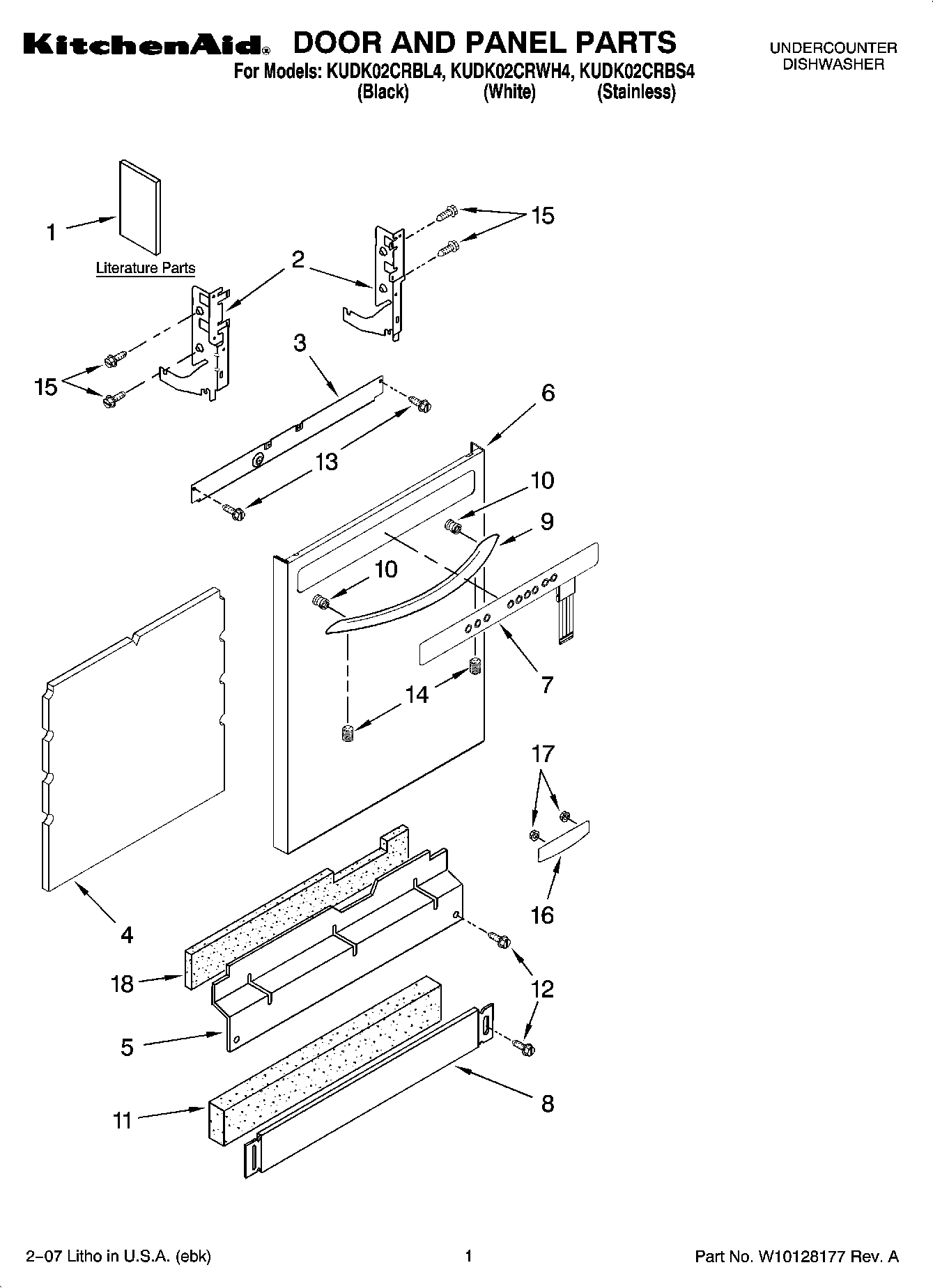 01 - DOOR AND PANEL PARTS