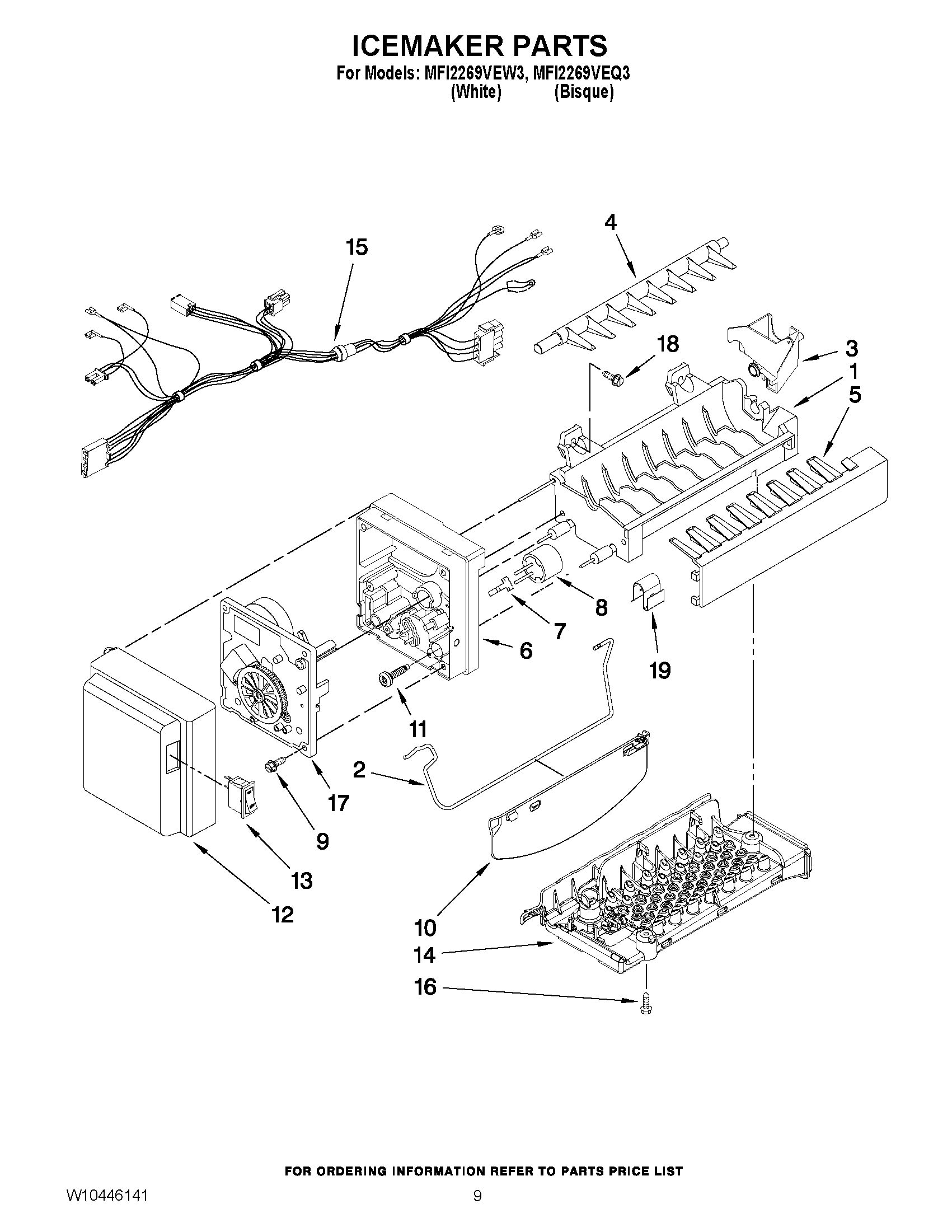05 - ICEMAKER PARTS