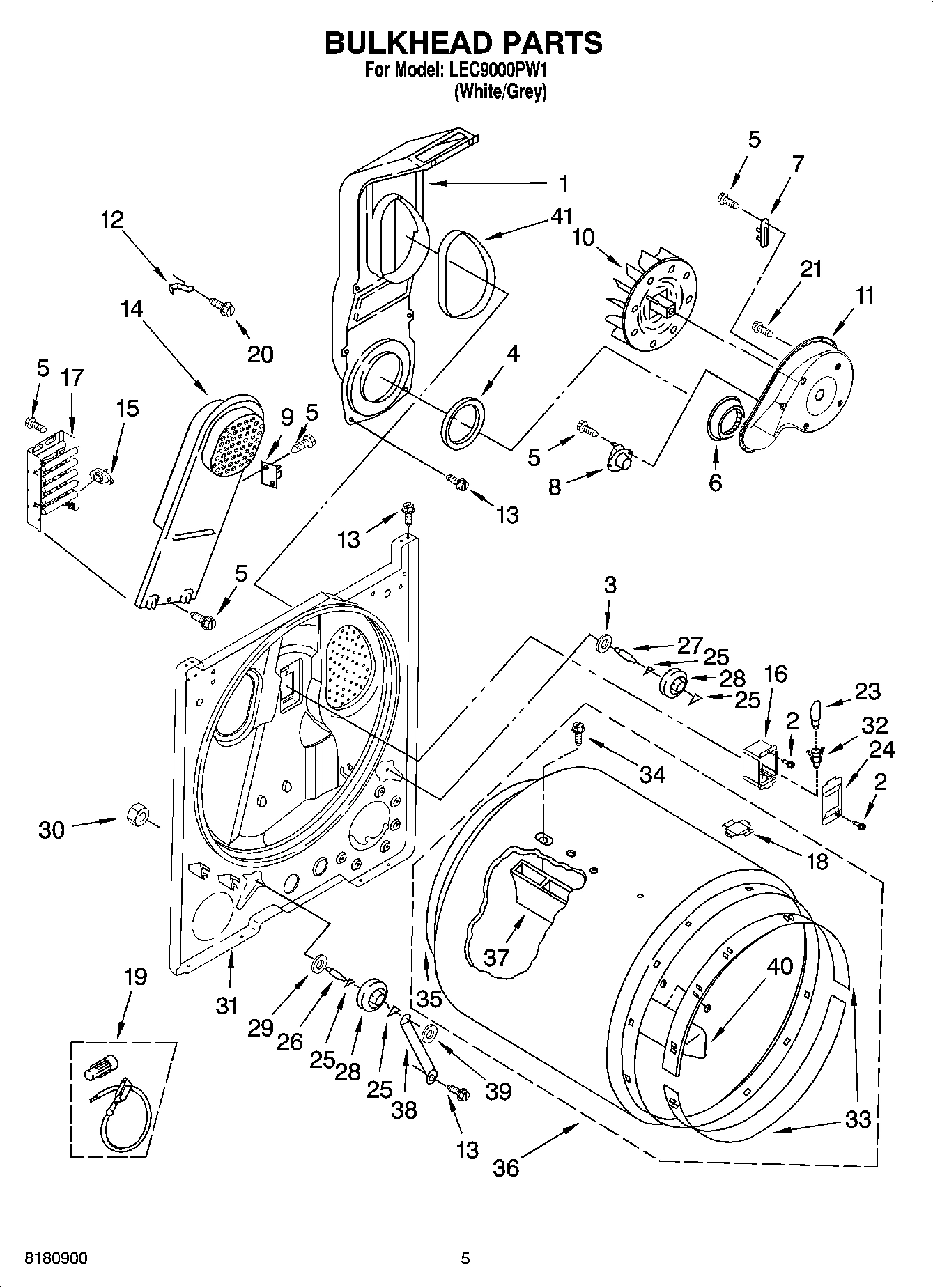 03 - BULKHEAD PARTS, OPTIONAL PARTS (NOT INCLUDED)
