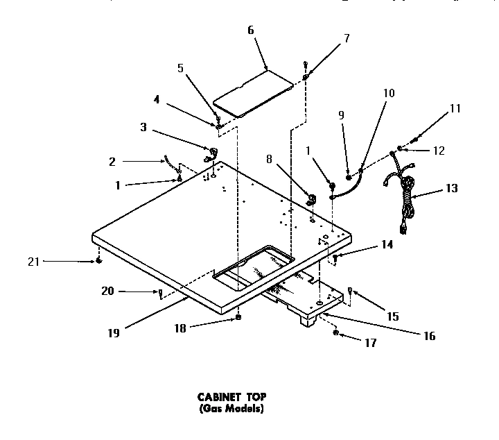08 - CABINET TOP