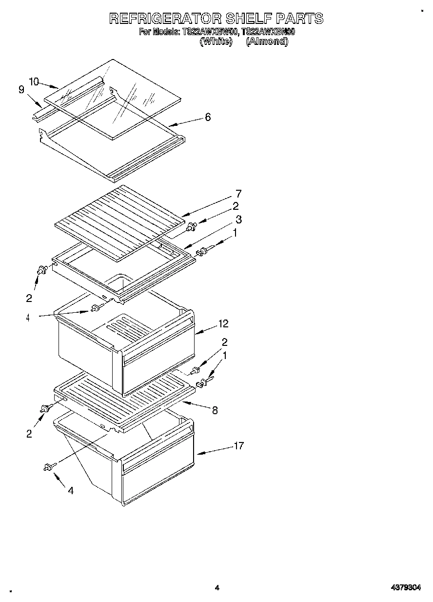 03 - REFRIGERATOR SHELF