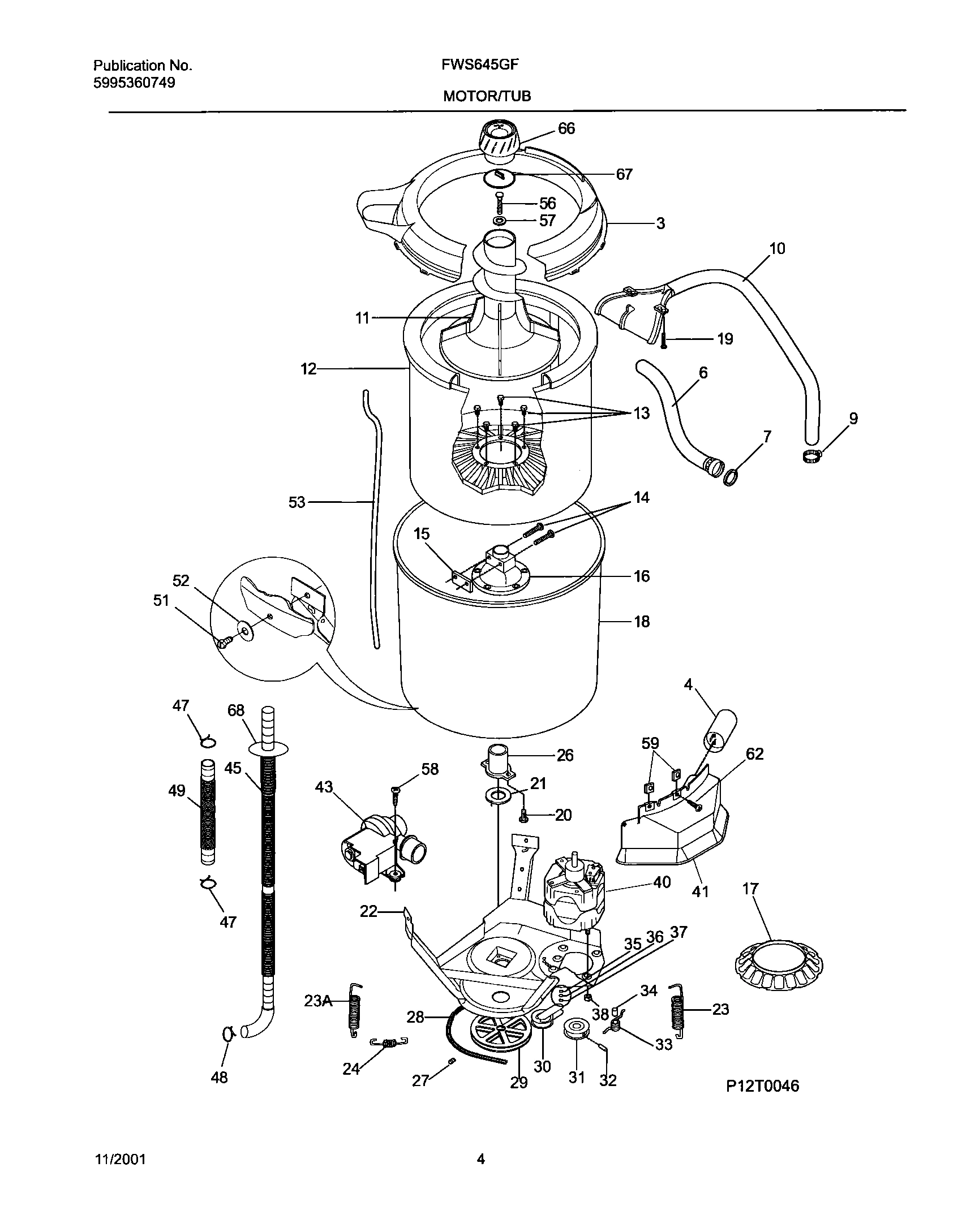 05 - WSHR MTR,HOSE