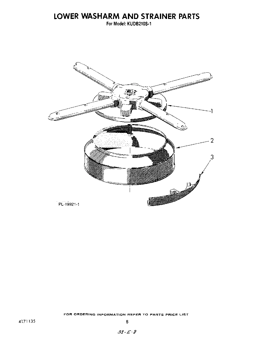 06 - LOWER WASHARM AND STRAINER
