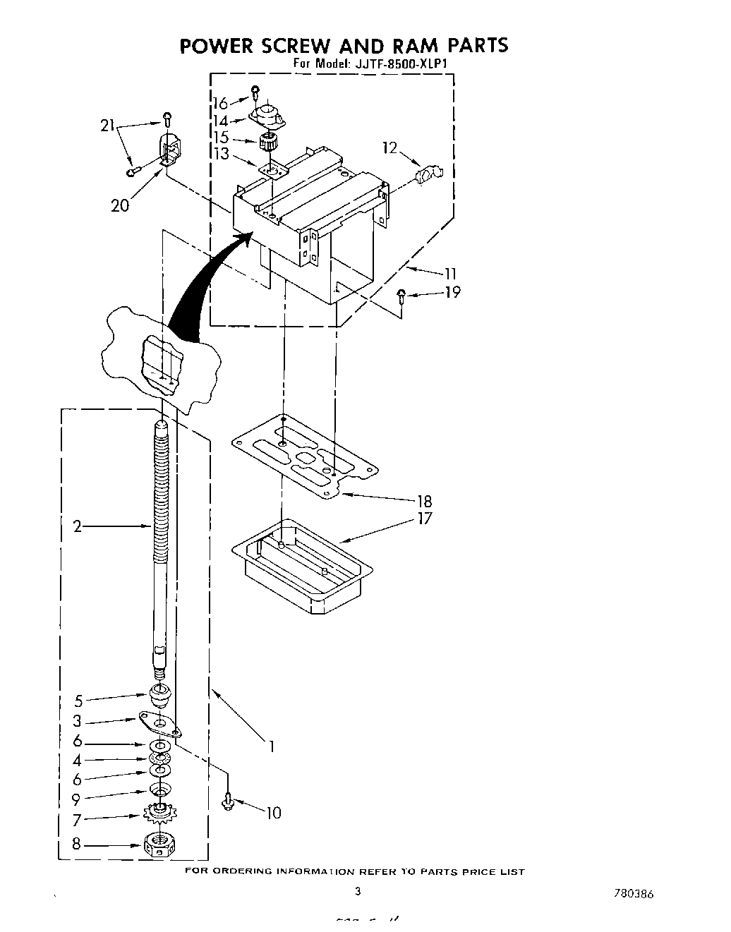 03 - POWER SCREW AND RAM