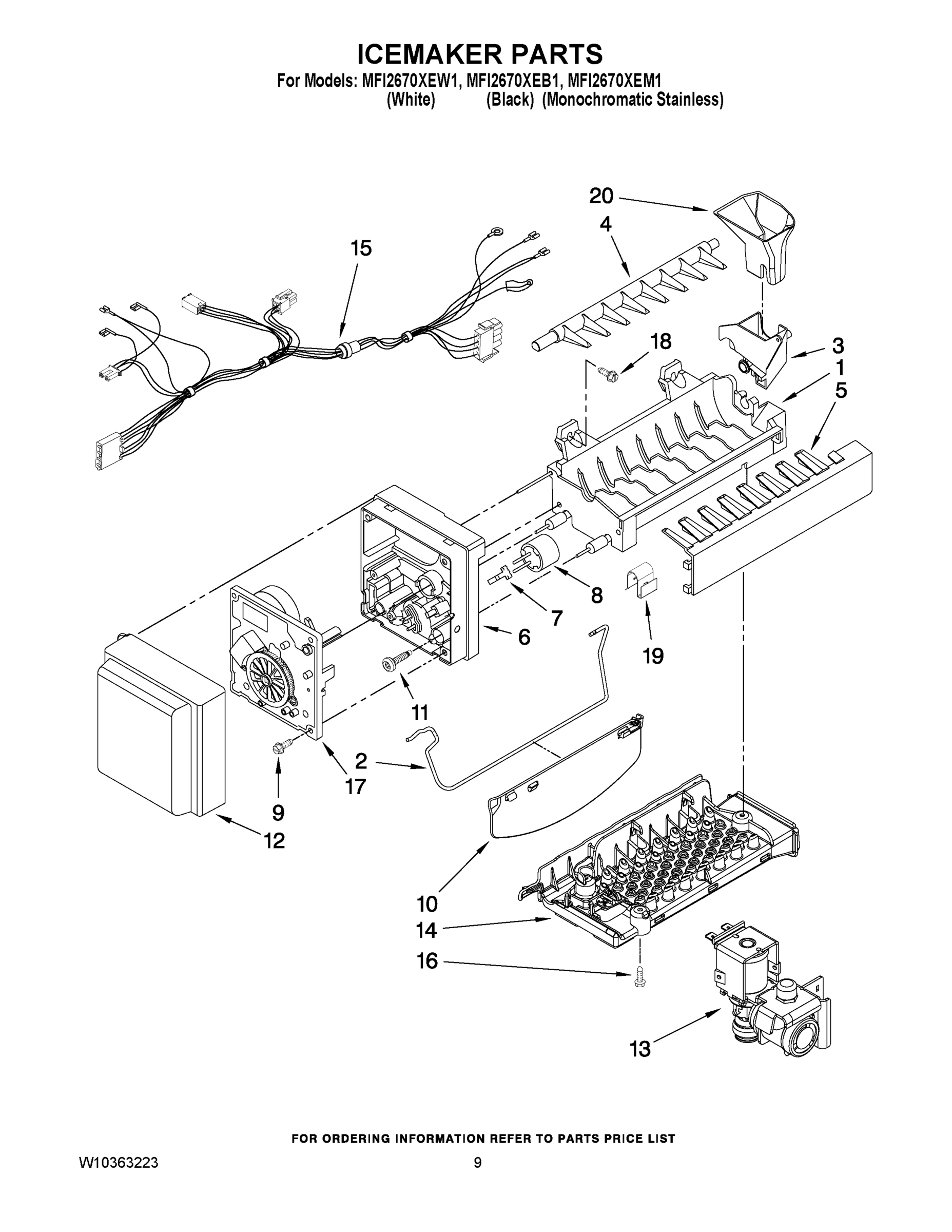 05 - ICEMAKER PARTS
