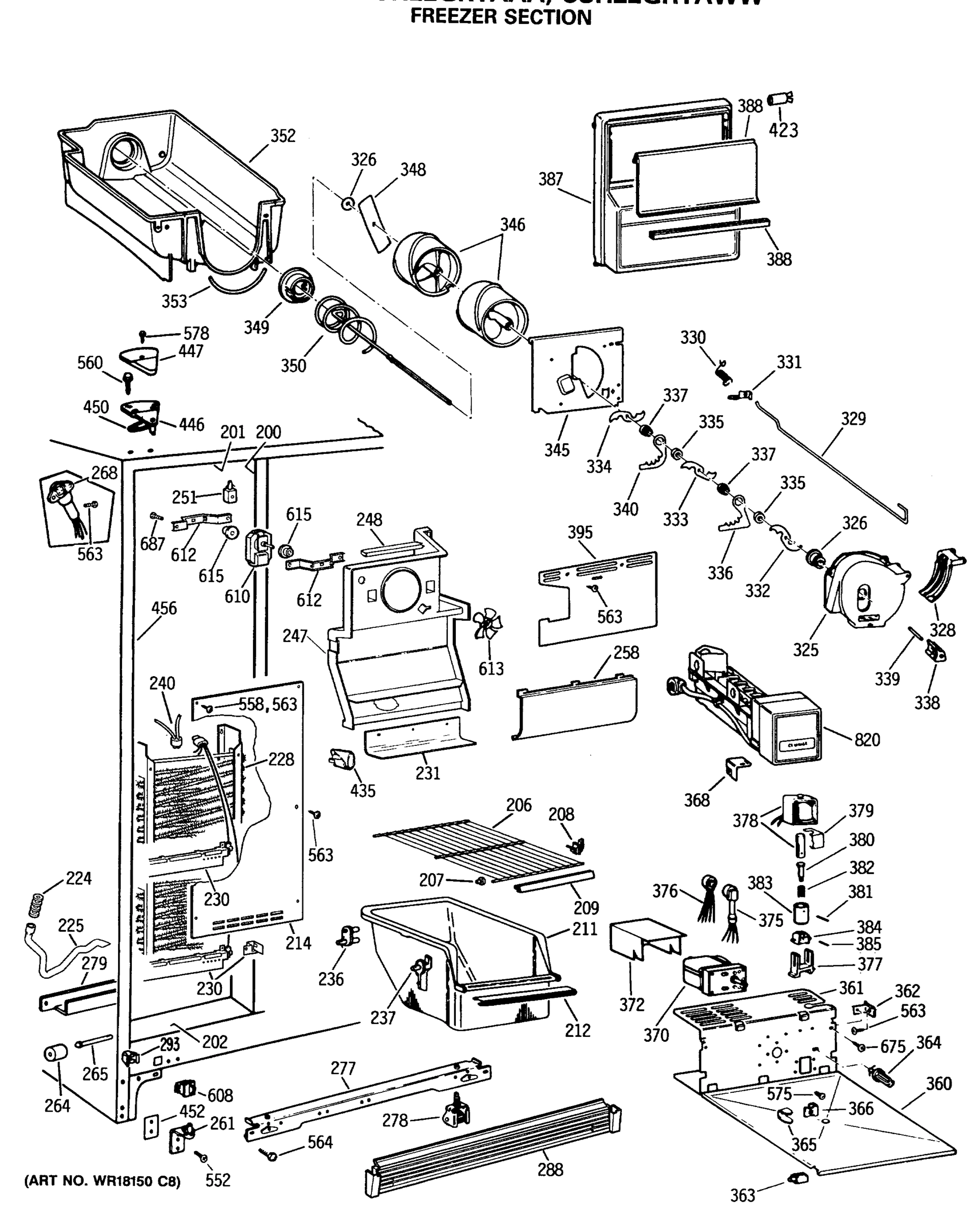 FREEZER SECTION