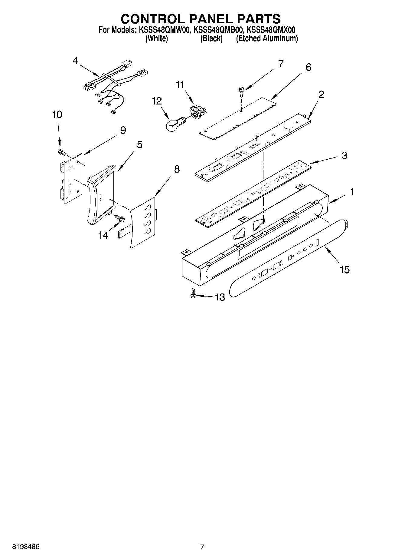 05 - CONTROL PANEL PARTS