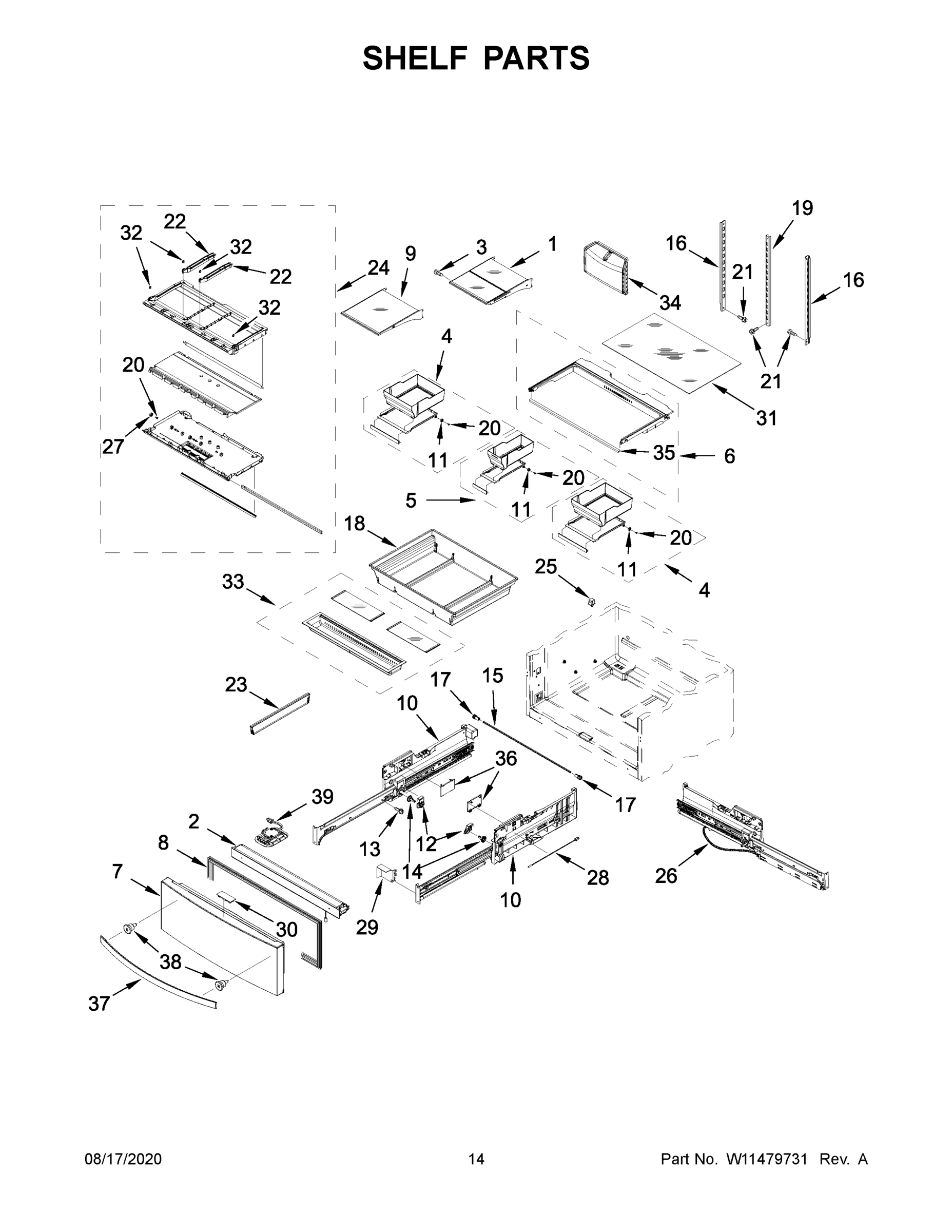 08 - SHELF PARTS