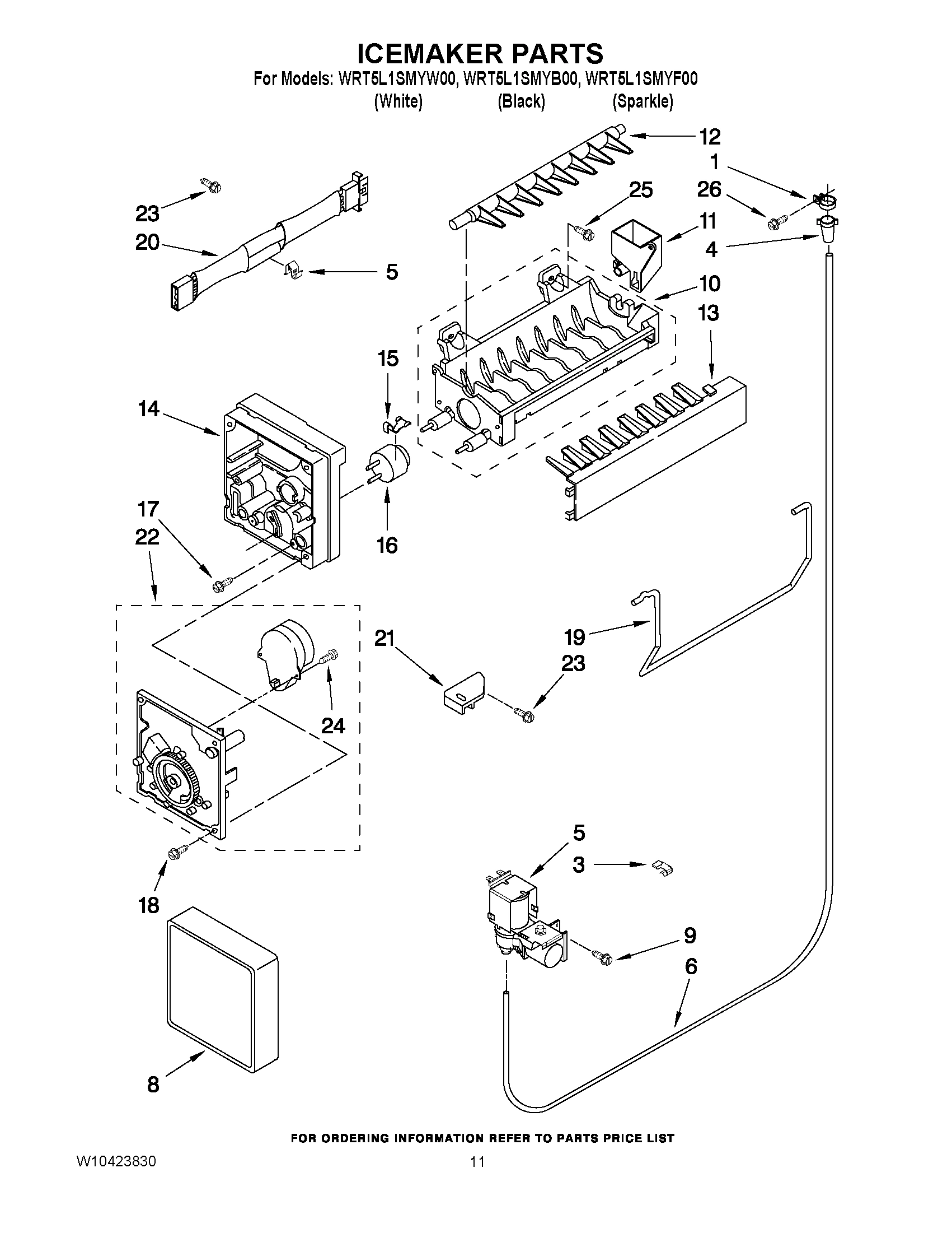 07 - ICEMAKER PARTS