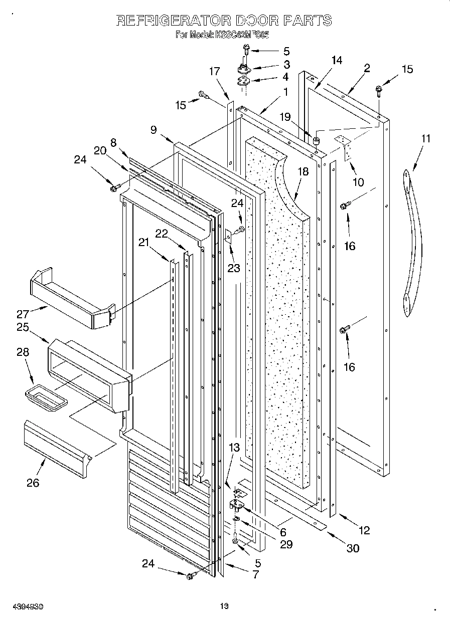 10 - REFRIGERATOR DOOR