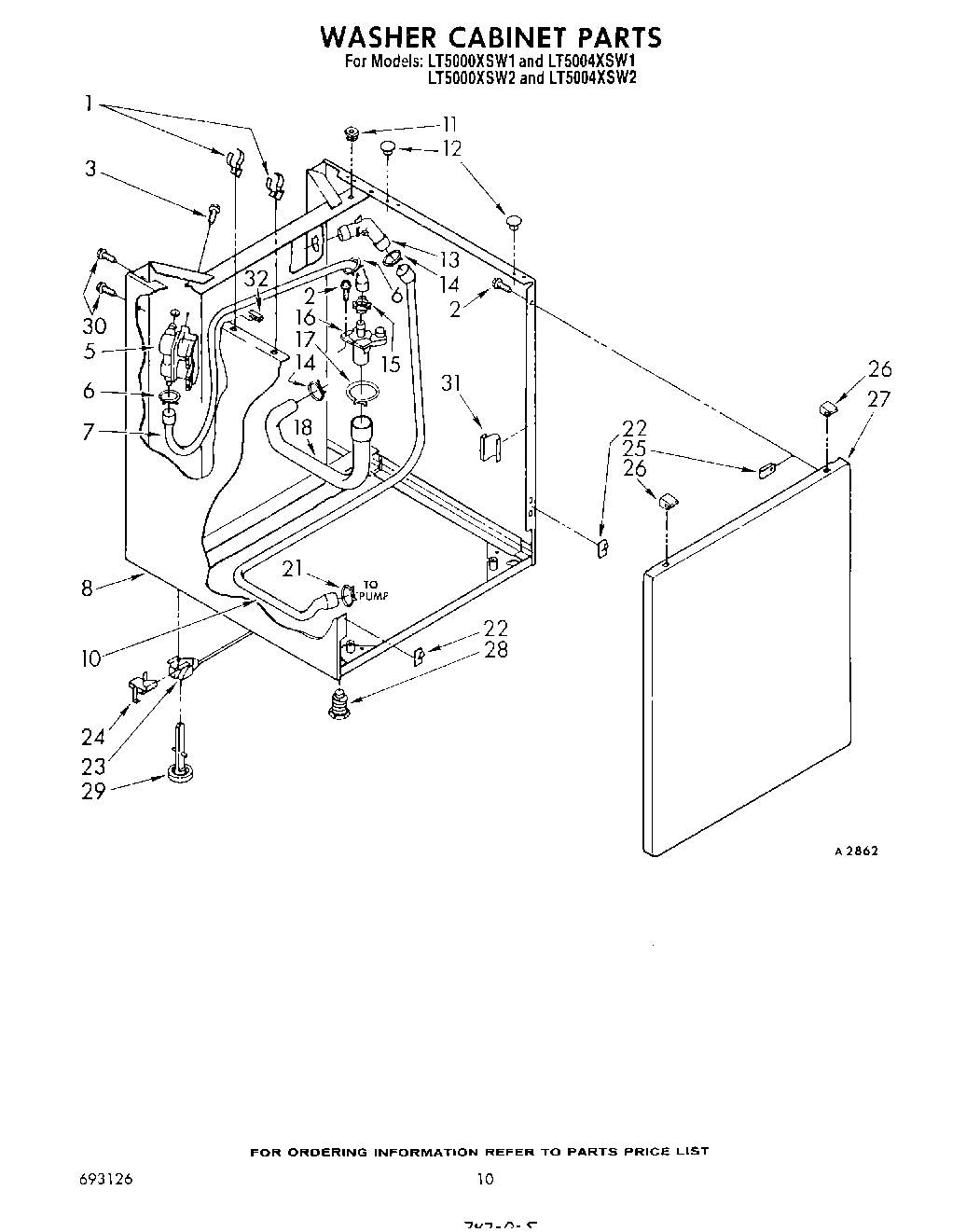 08 - WASHER CABINET