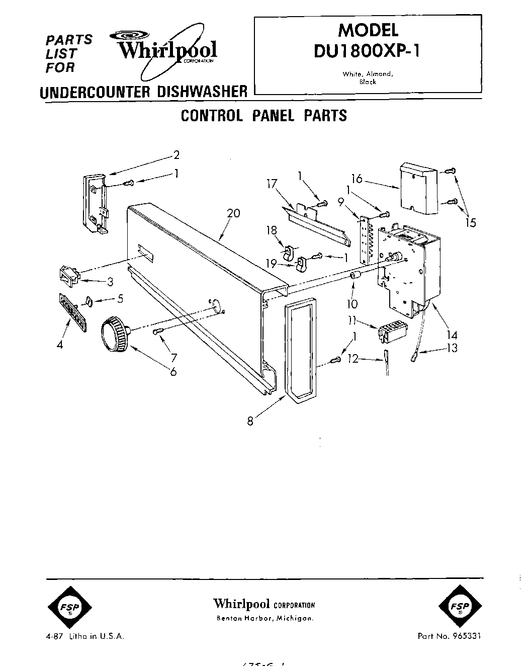 01 - CONTROL PANEL