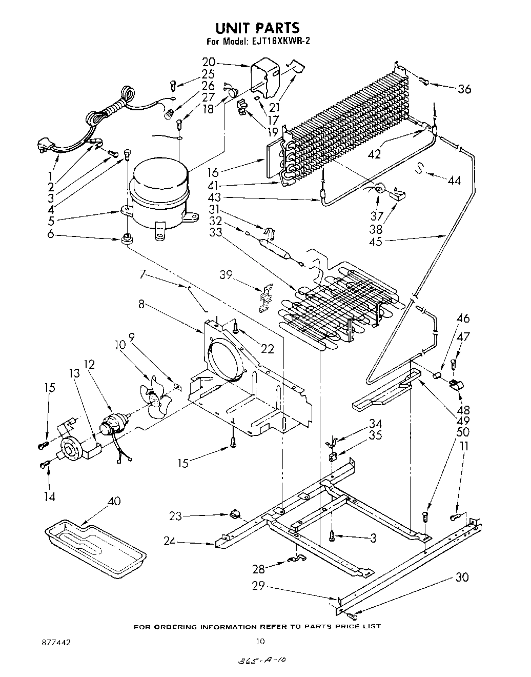 07 - UNIT , PARTS NOT ILLUSTRATED