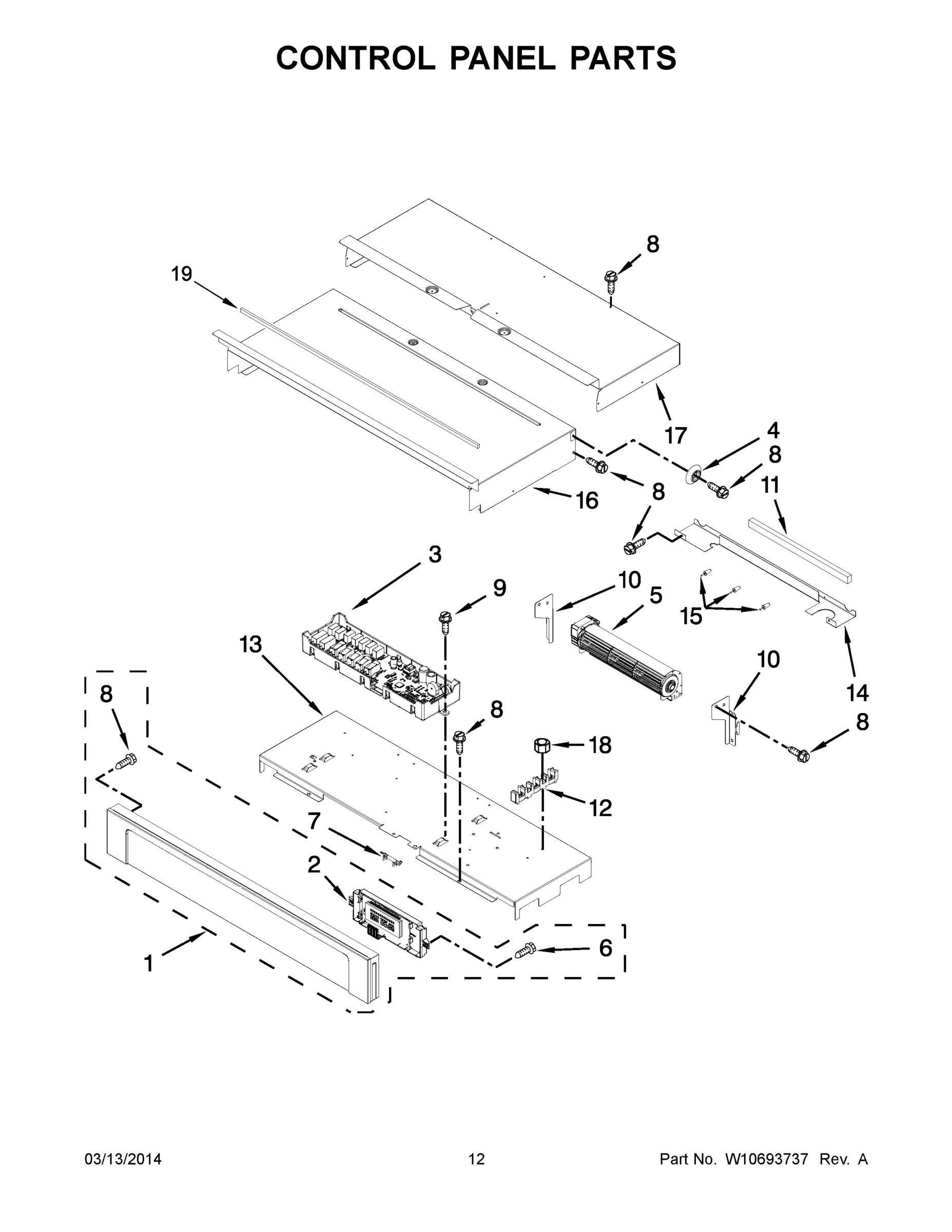 07 - CONTROL PANEL PARTS