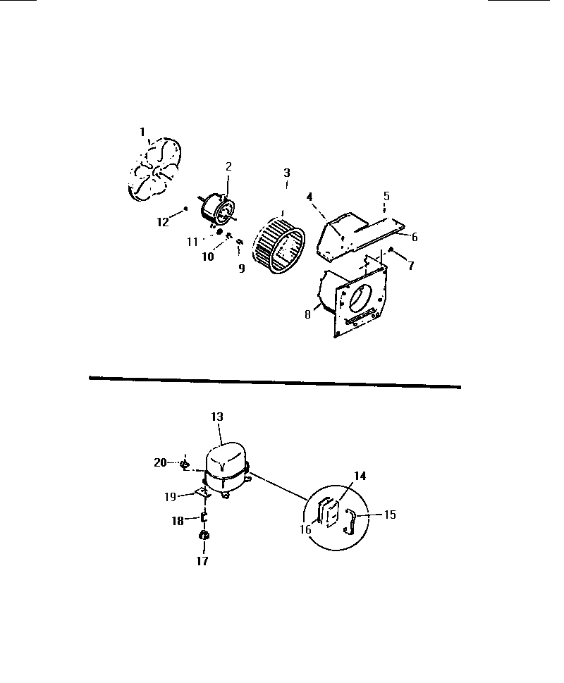 04 - AIR HANDLING PARTS, COMPRESSOR