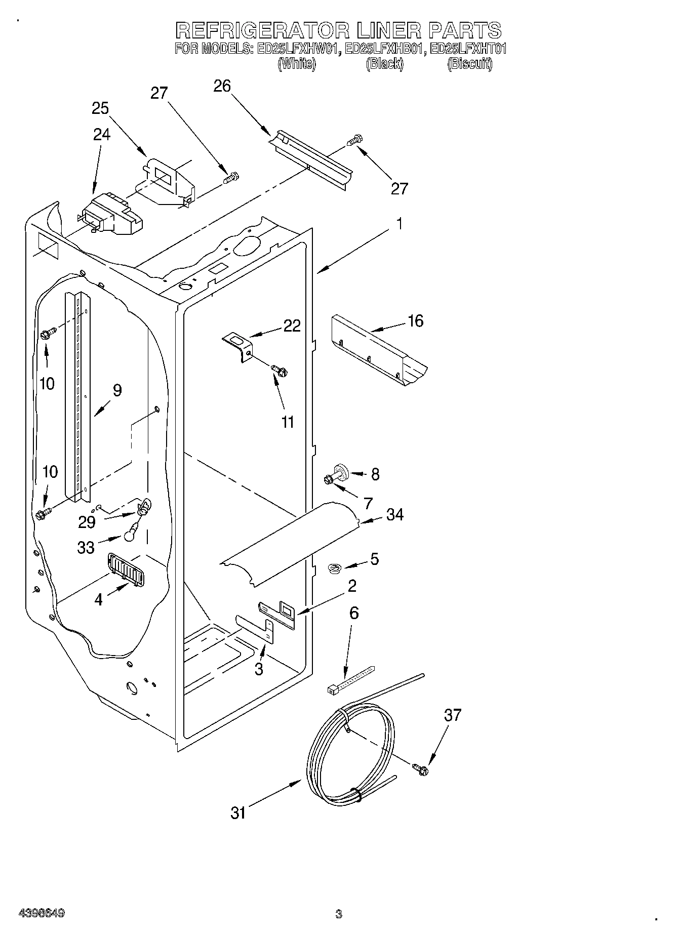 02 - REFRIGERATOR LINER