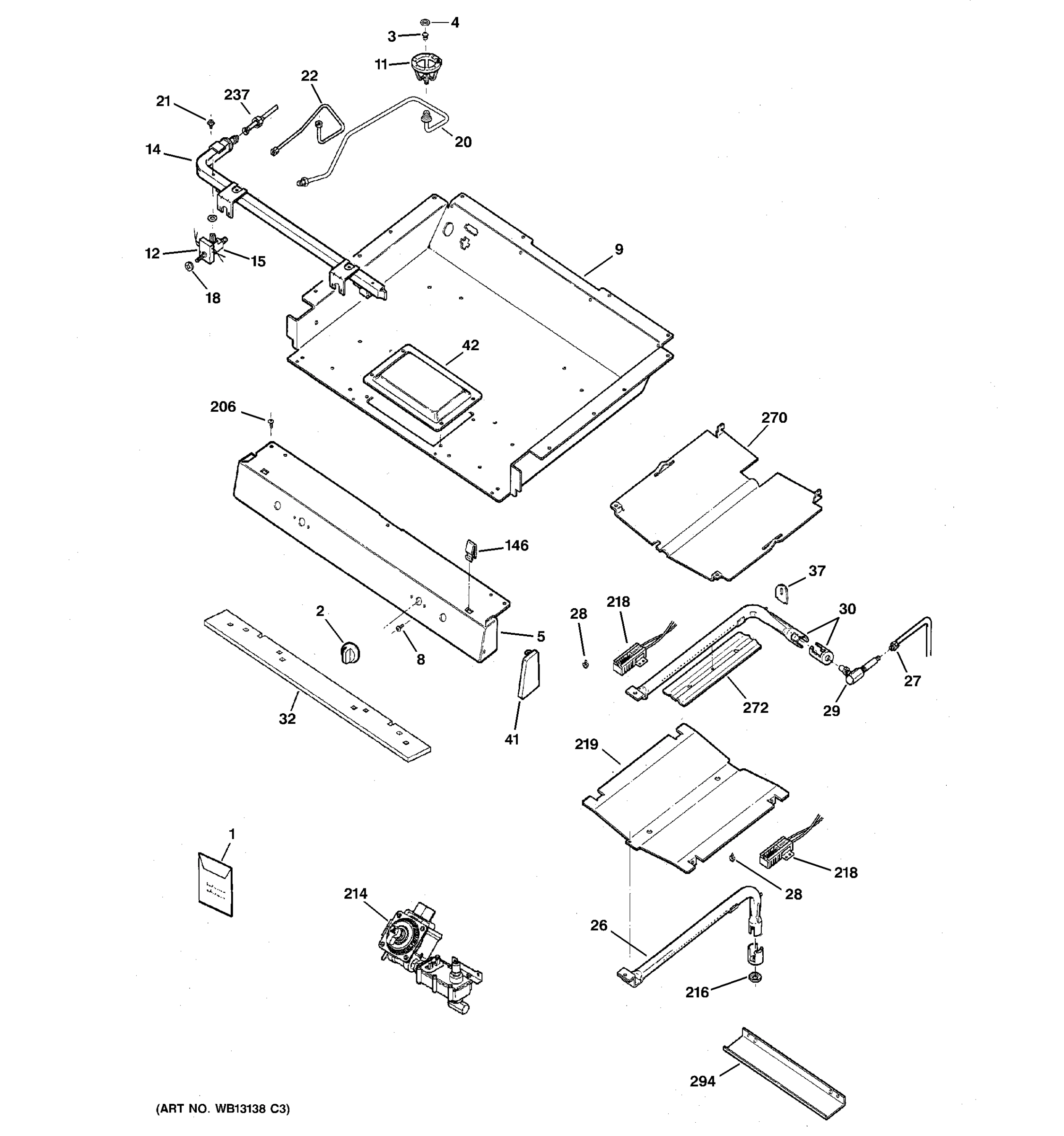 GAS & BURNER PARTS