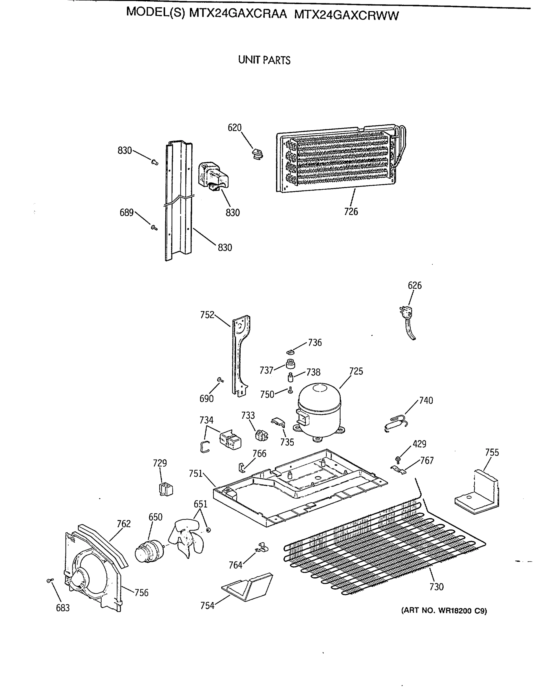 UNIT PARTS