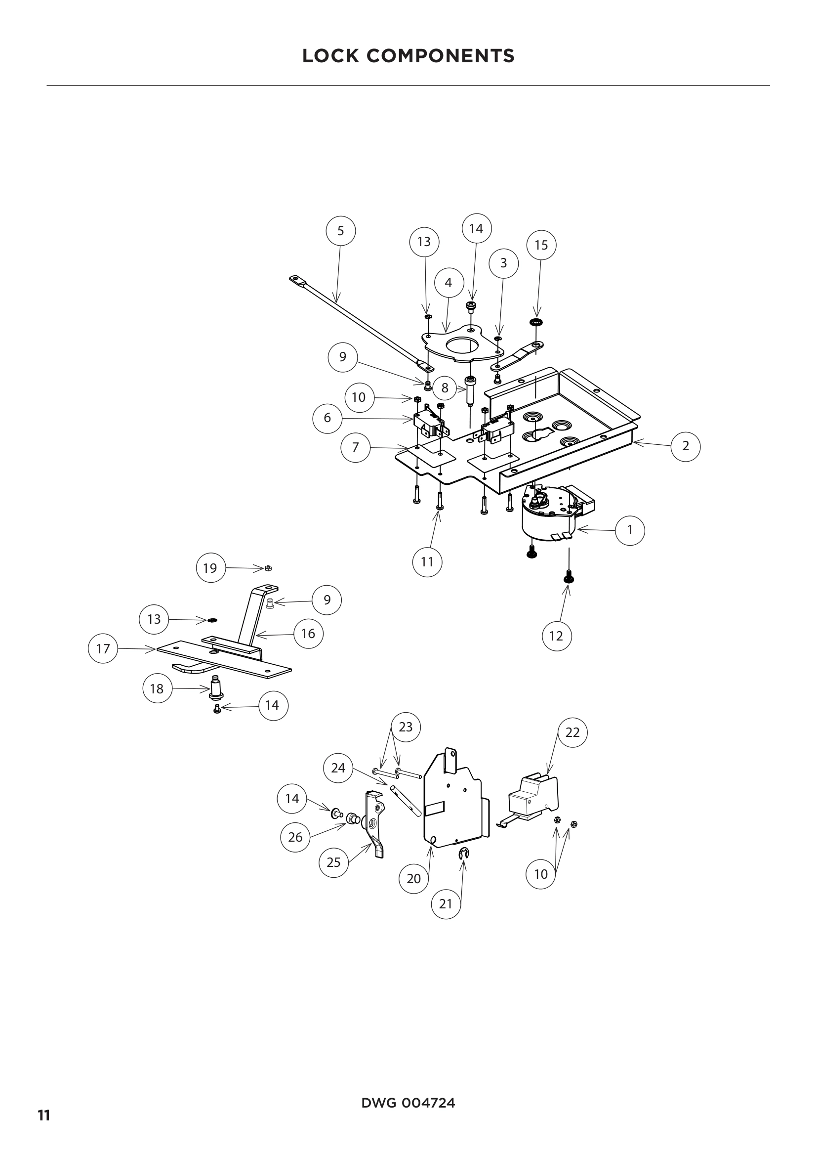 LOCK COMPONENTS