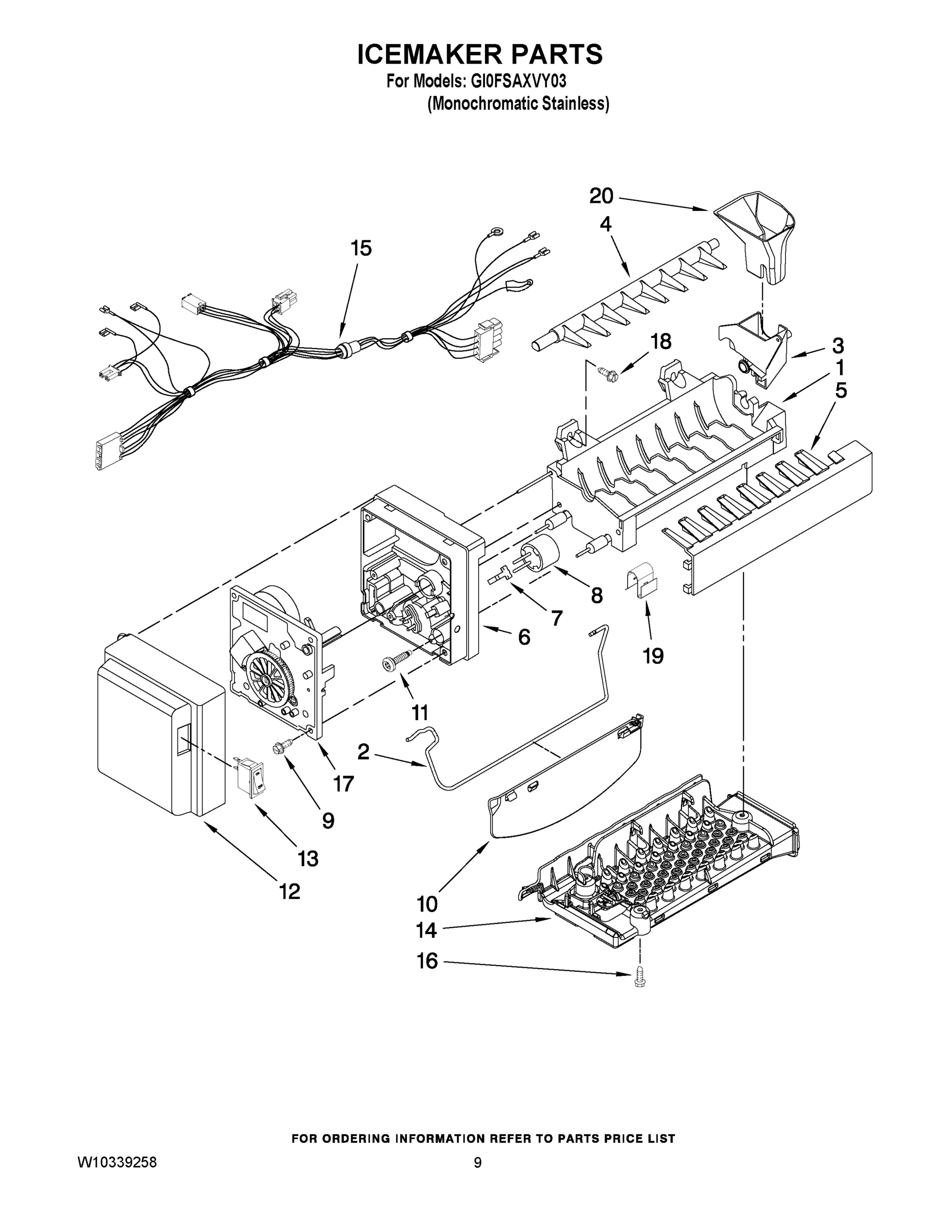 05 - ICEMAKER PARTS