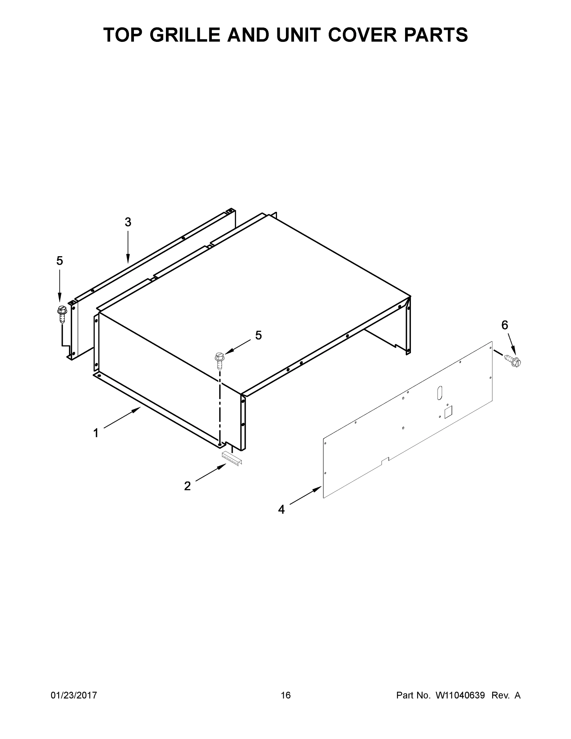 09 - TOP GRILLE AND UNIT COVER PARTS