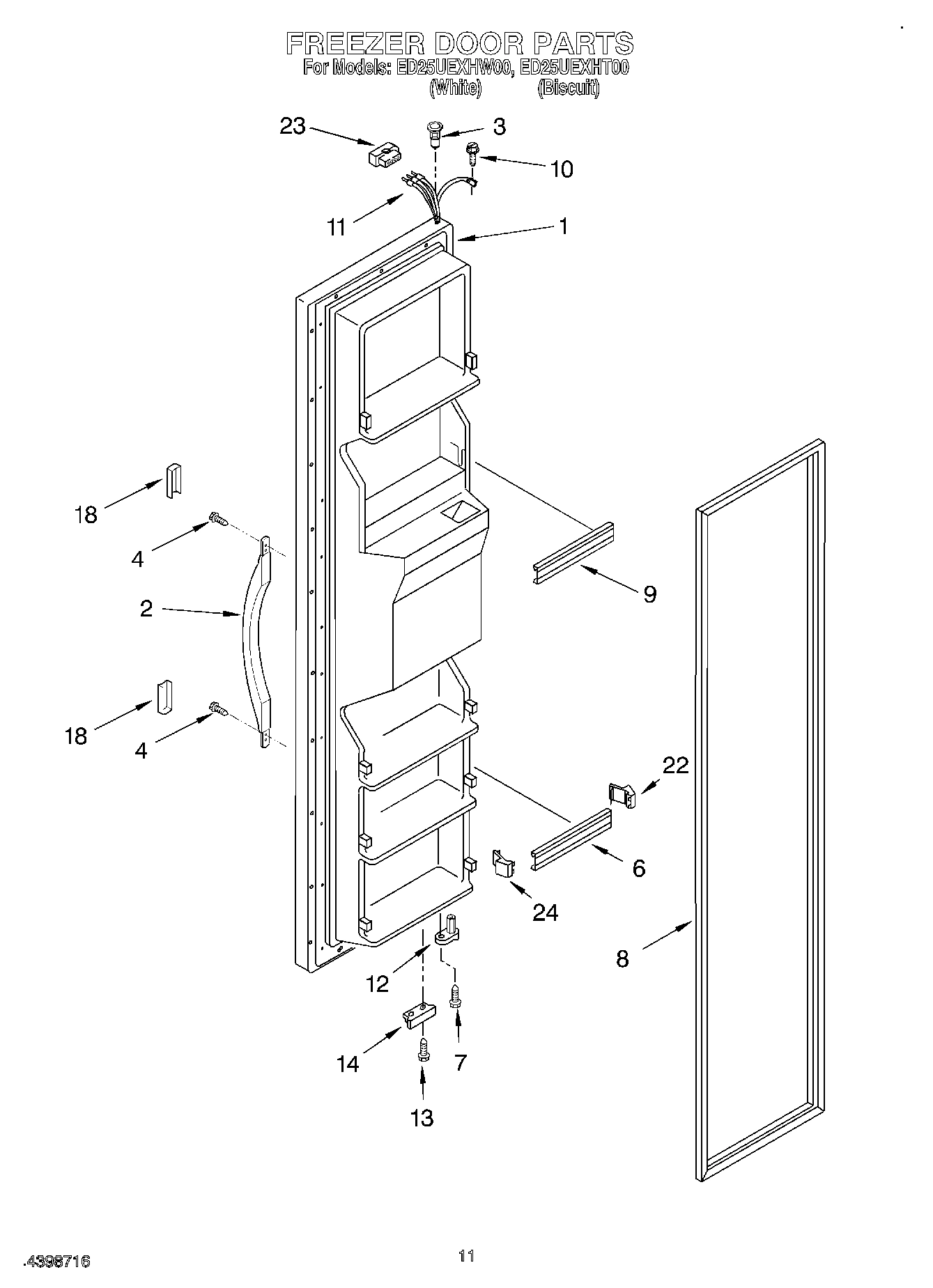 07 - FREEZER DOOR