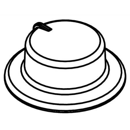9758785 Whirlpool Knob