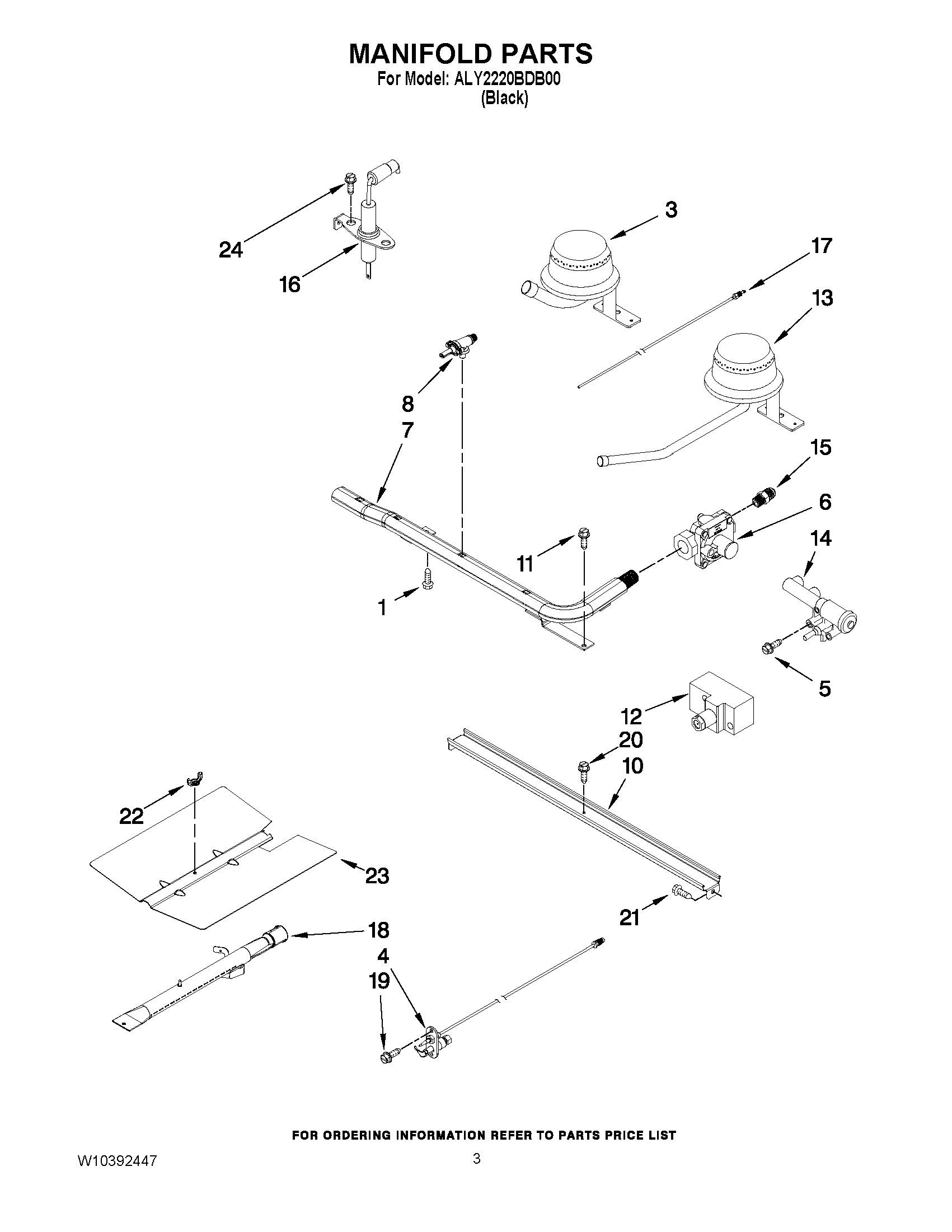 03 - MANIFOLD PARTS