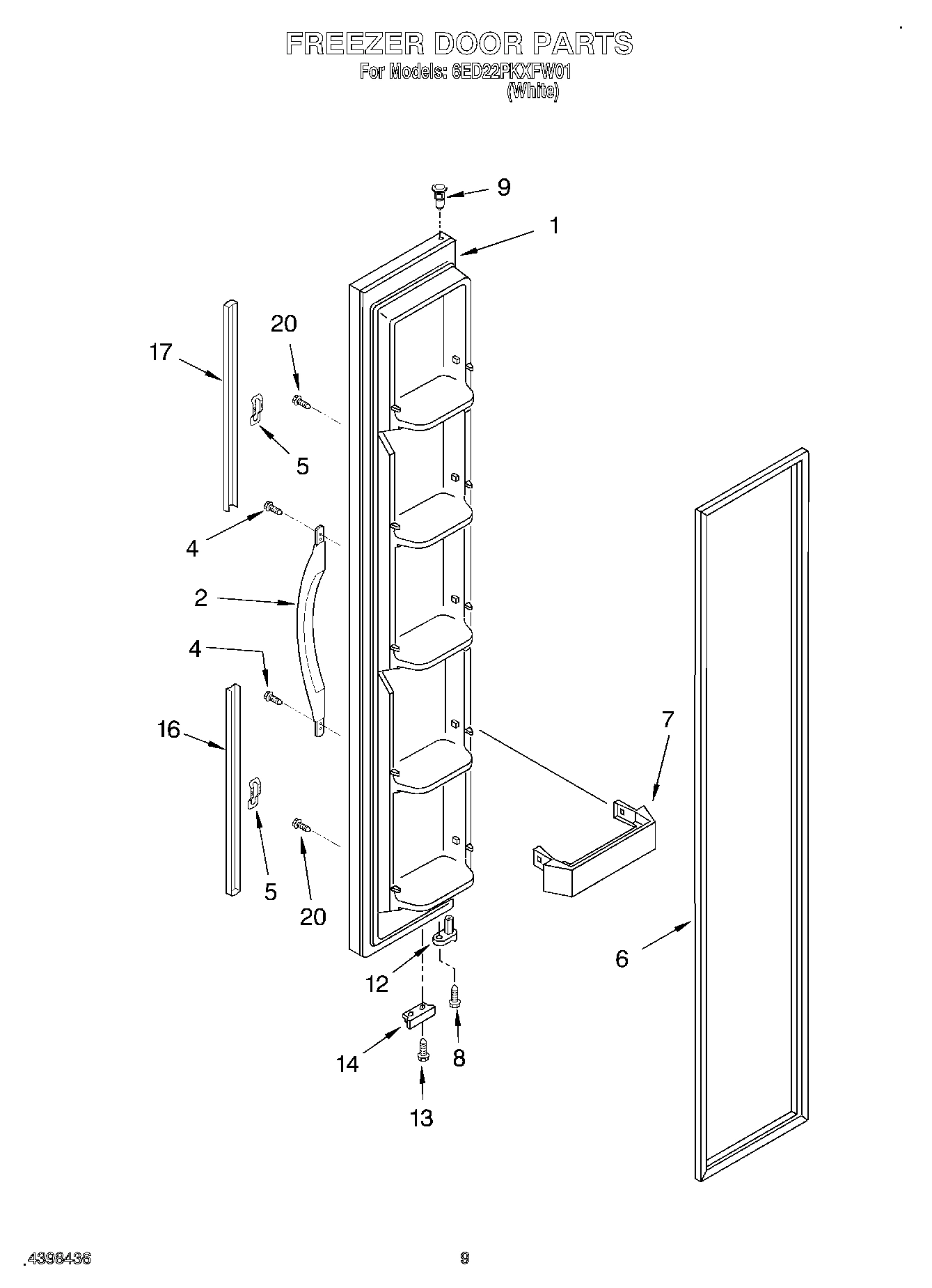 06 - FREEZER DOOR