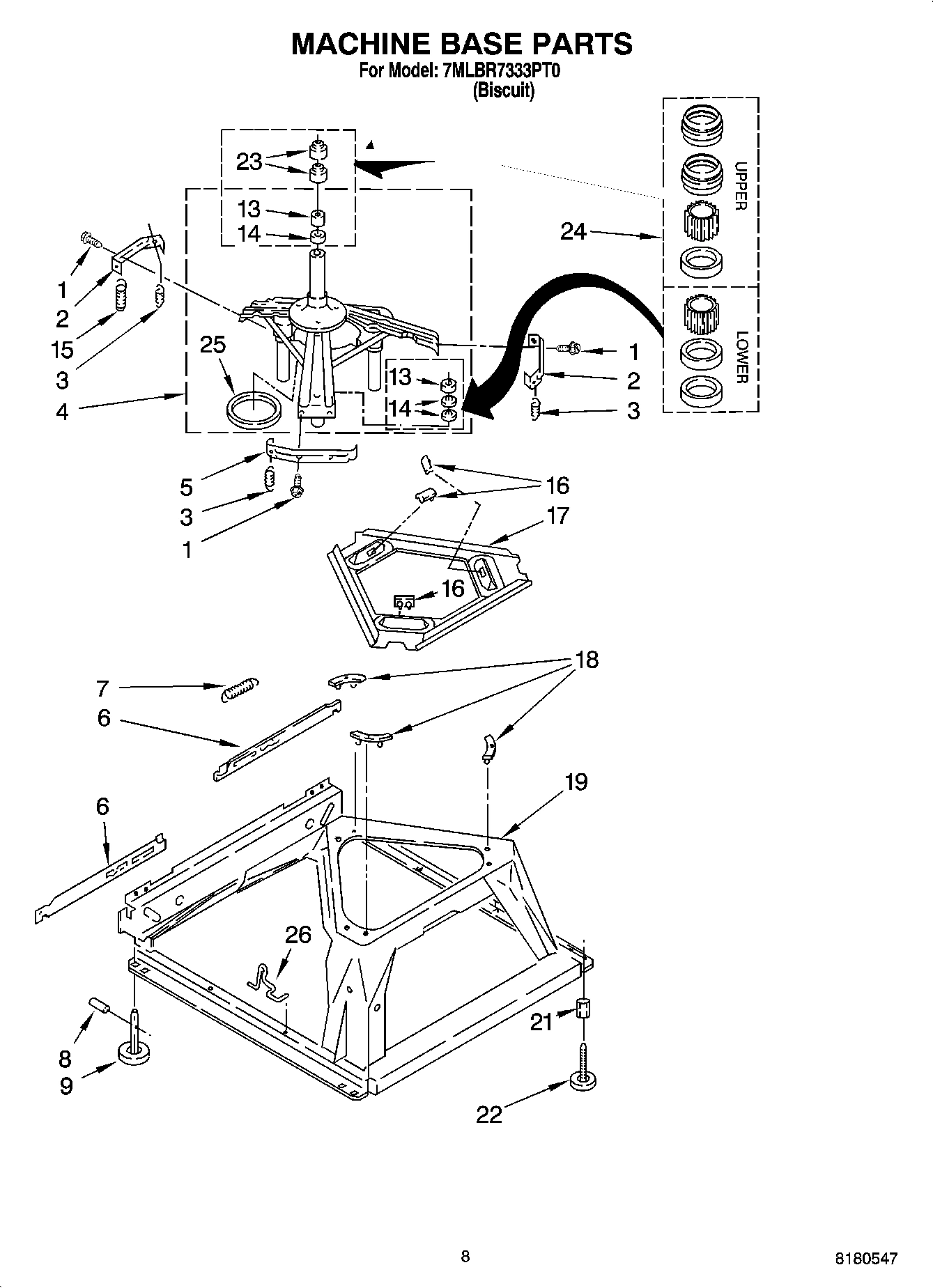 05 - MACHINE BASE PARTS