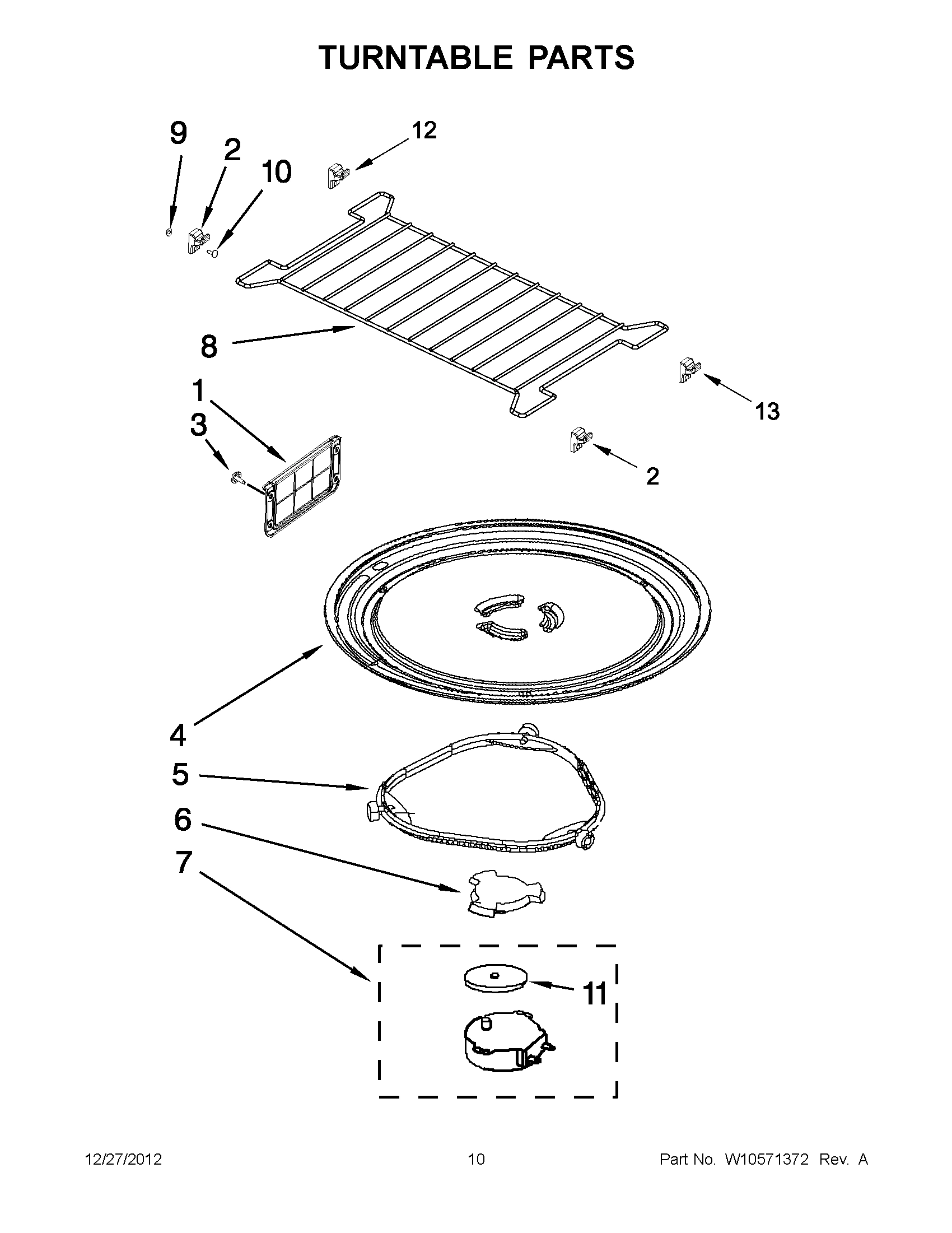 05 - TURNTABLE PARTS