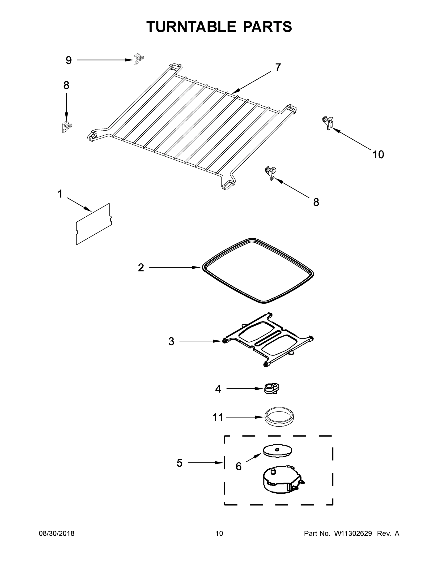 06 - TURNTABLE PARTS