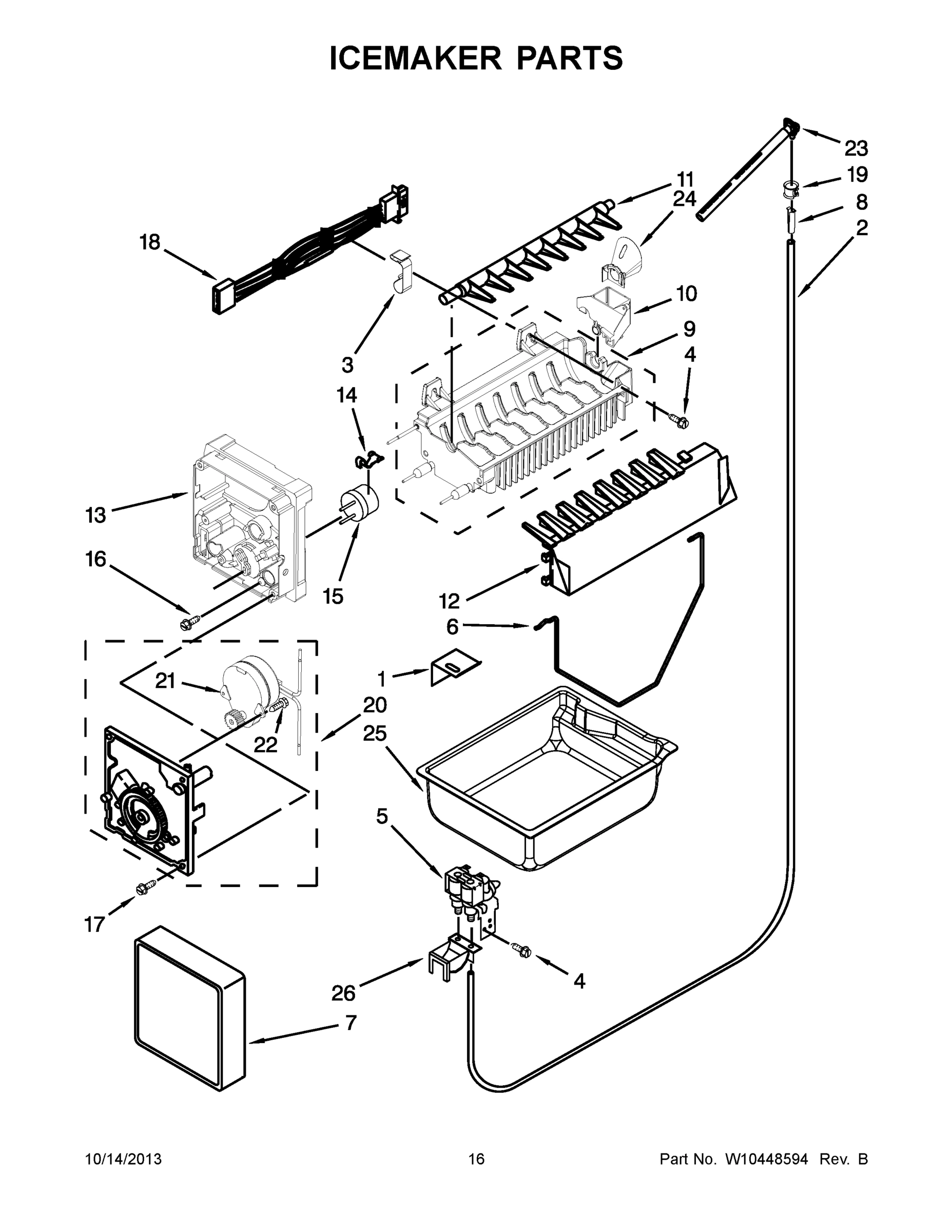 09 - ICEMAKER PARTS