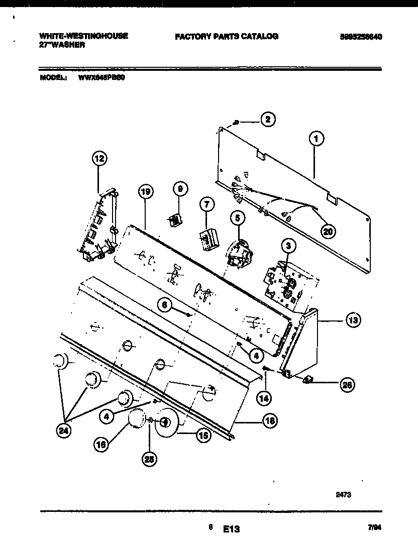 05 - CONSOLE AND CONTROL PARTS