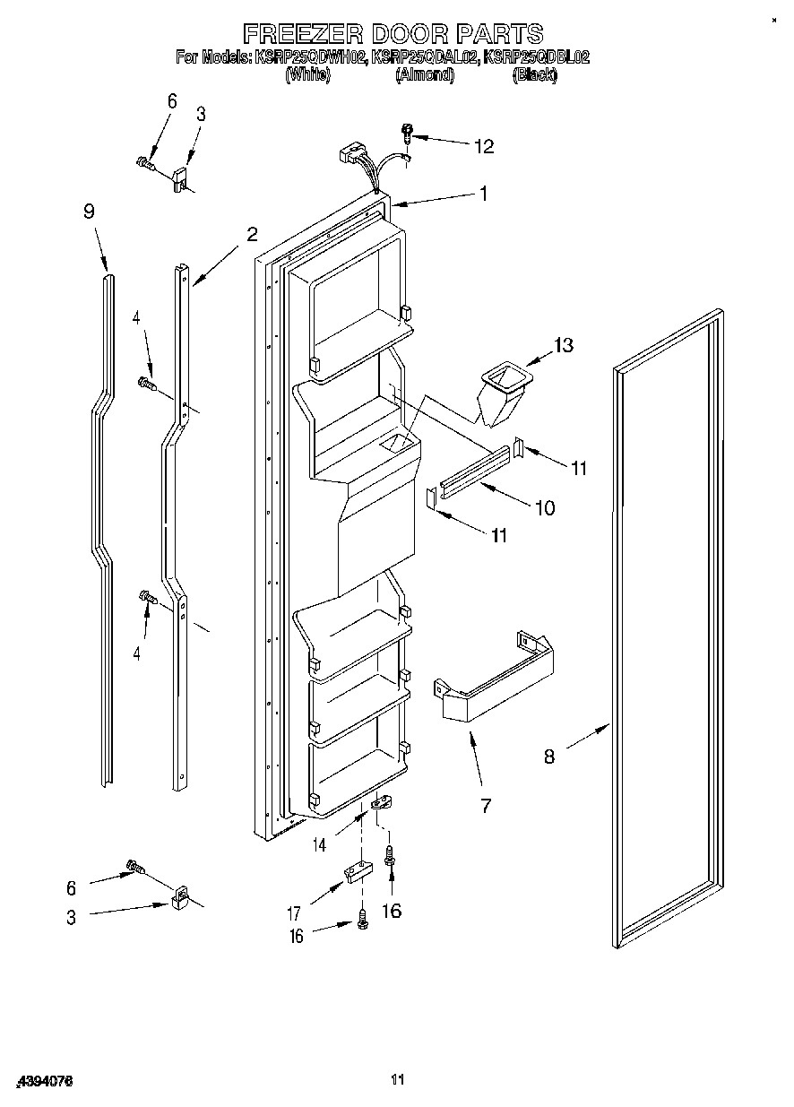 07 - FREEZER DOOR