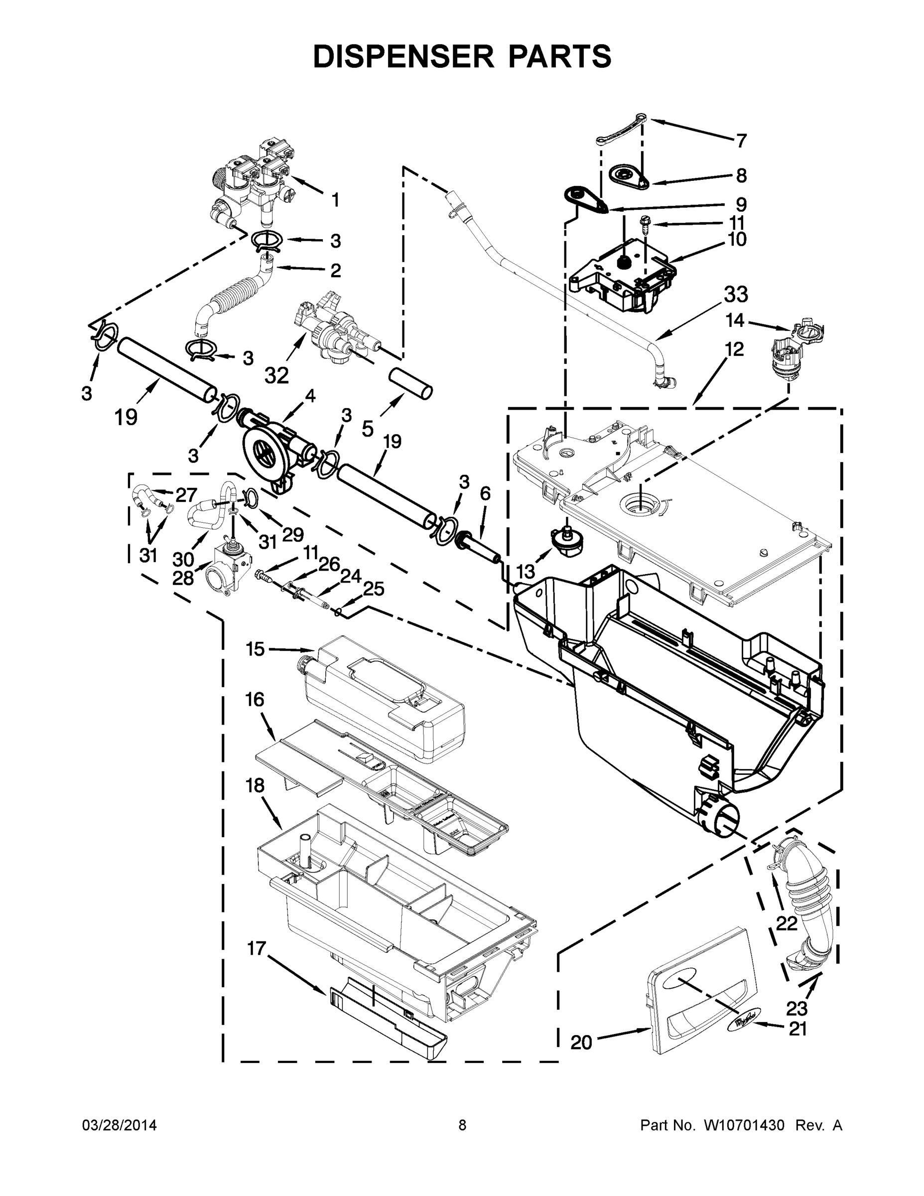 05 - DISPENSER PARTS